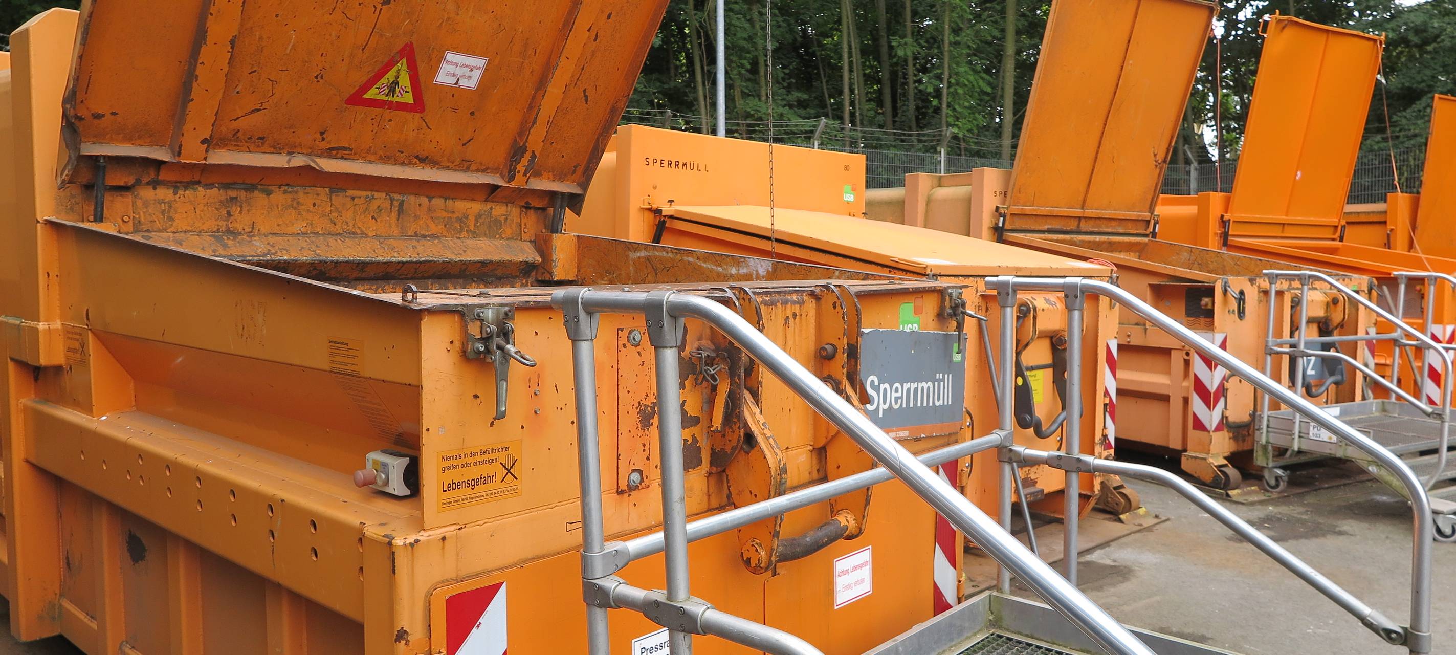 Wertstoffhöfe in Bochum am Montag (28.10.) nur eingeschränkt geöffnet