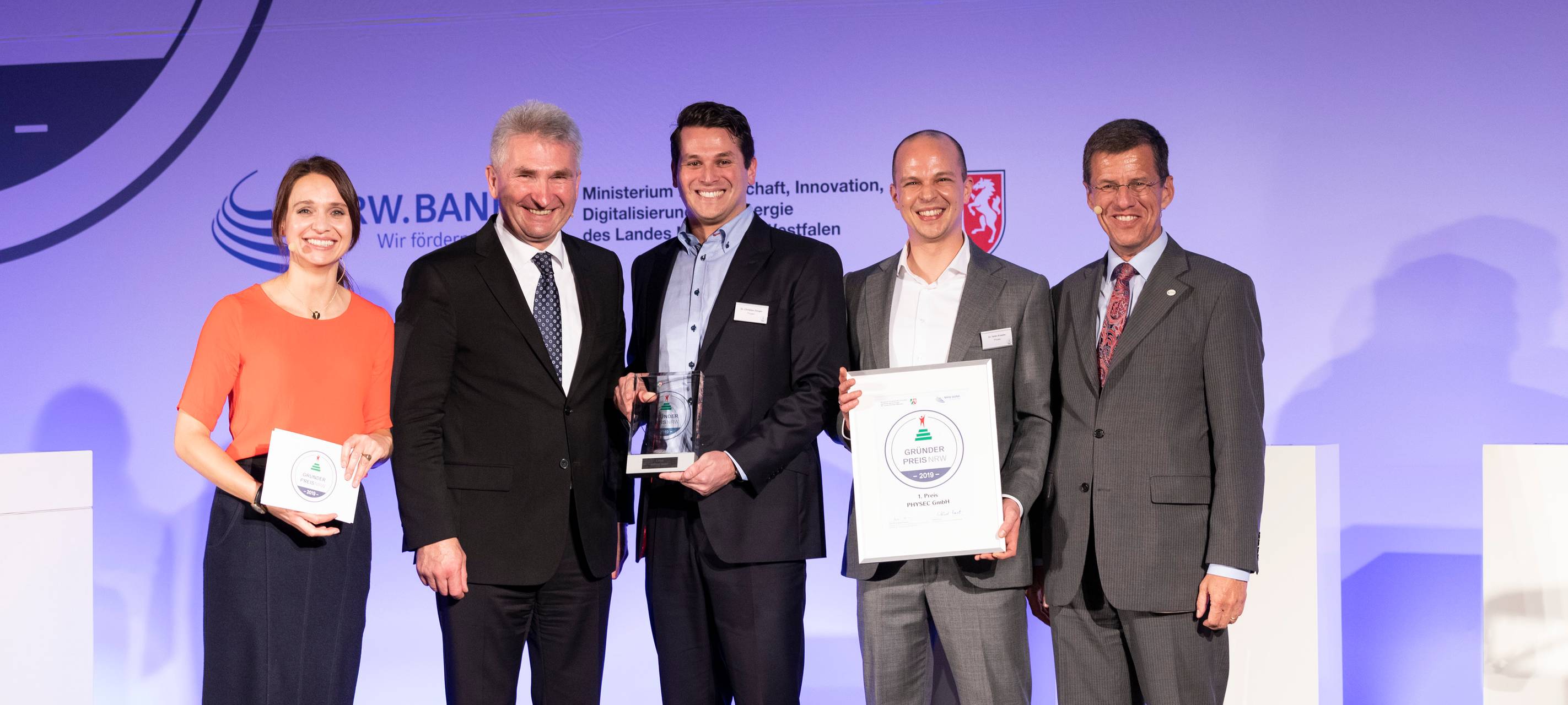 Bochumer gewinnen Gründer-Preis