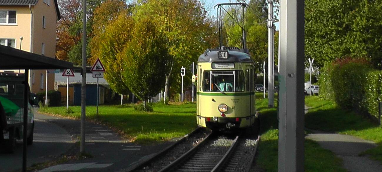 Rückbau der alten 310-Trasse in Bochum