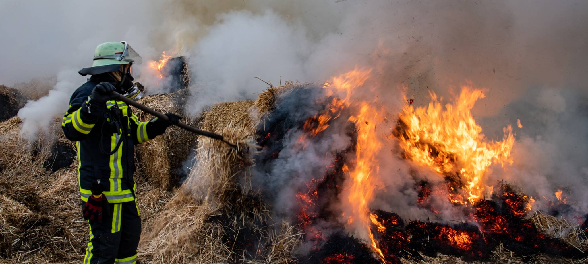 Großbrand in Stiepel