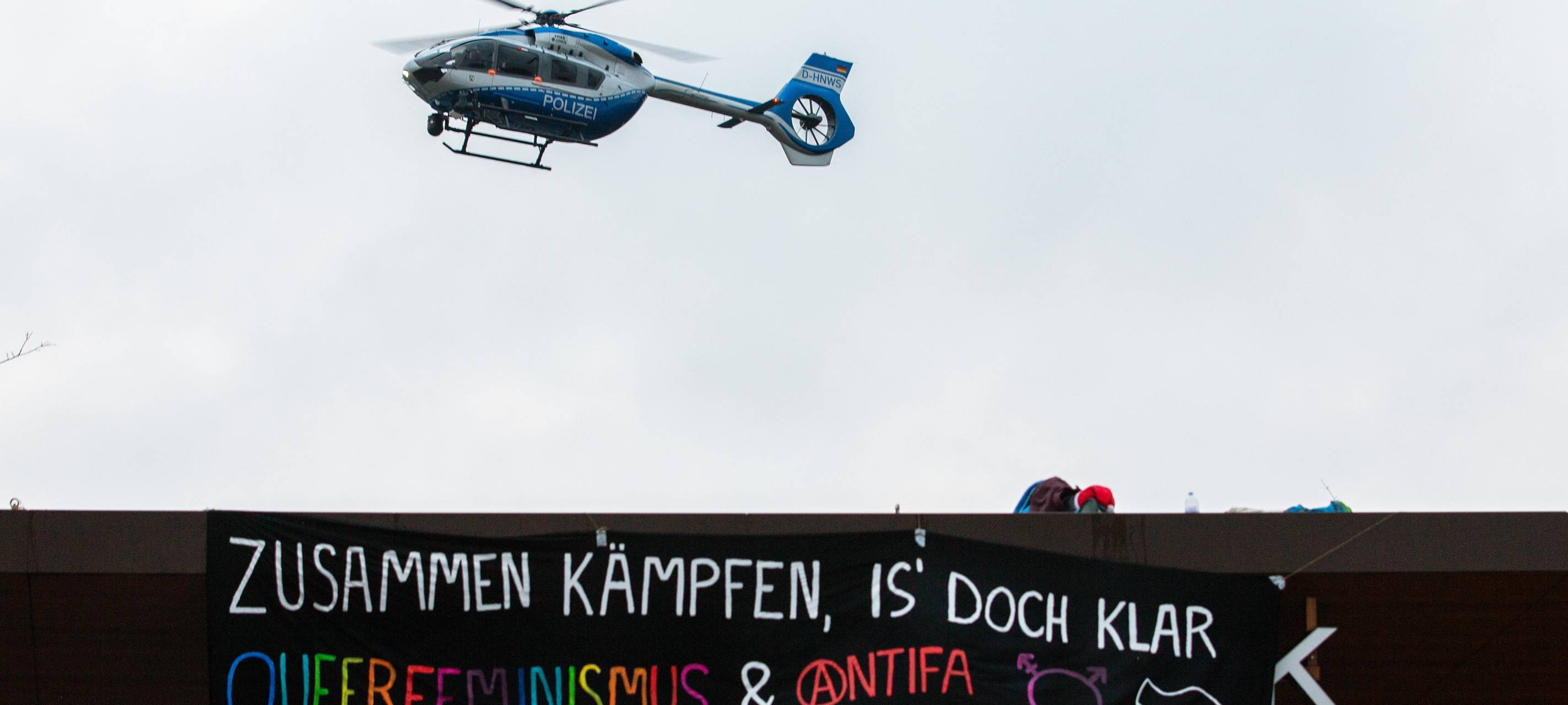 Aktivisten blockieren Ruhrpark