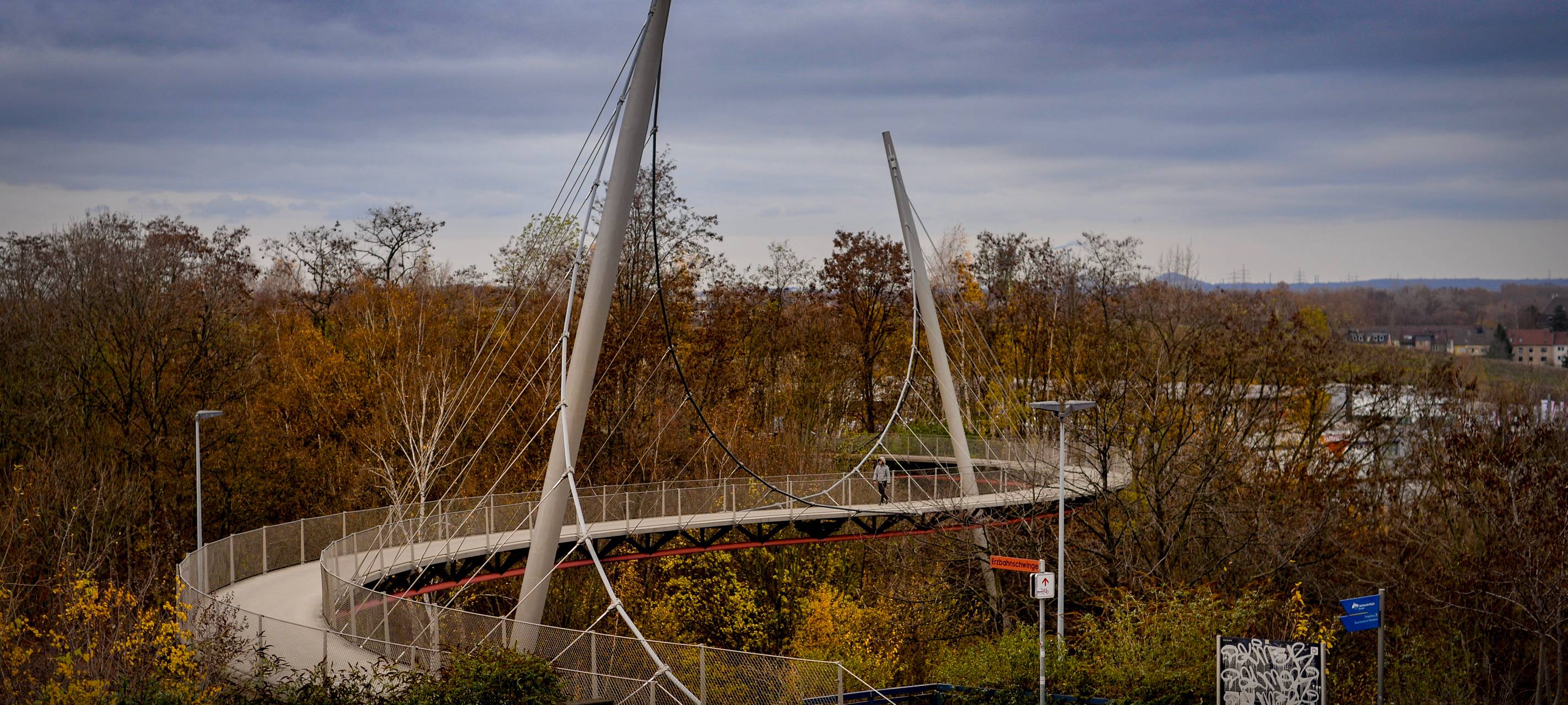 Erzbahntrasse in Bochum wird ausgebessert