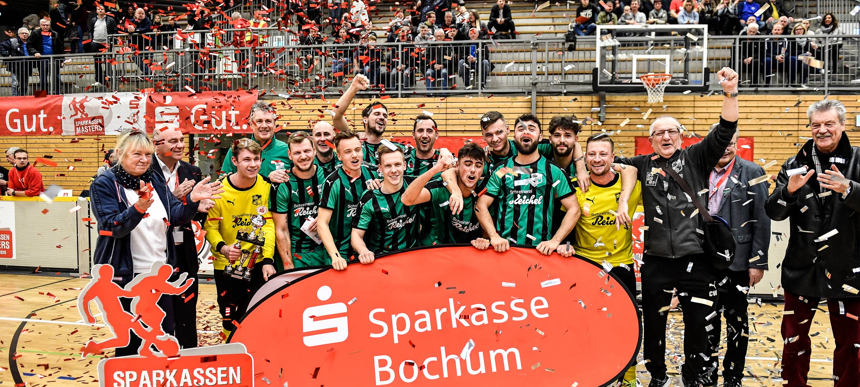 Stadtmeister der Männer: Die DJK Wattenscheid.