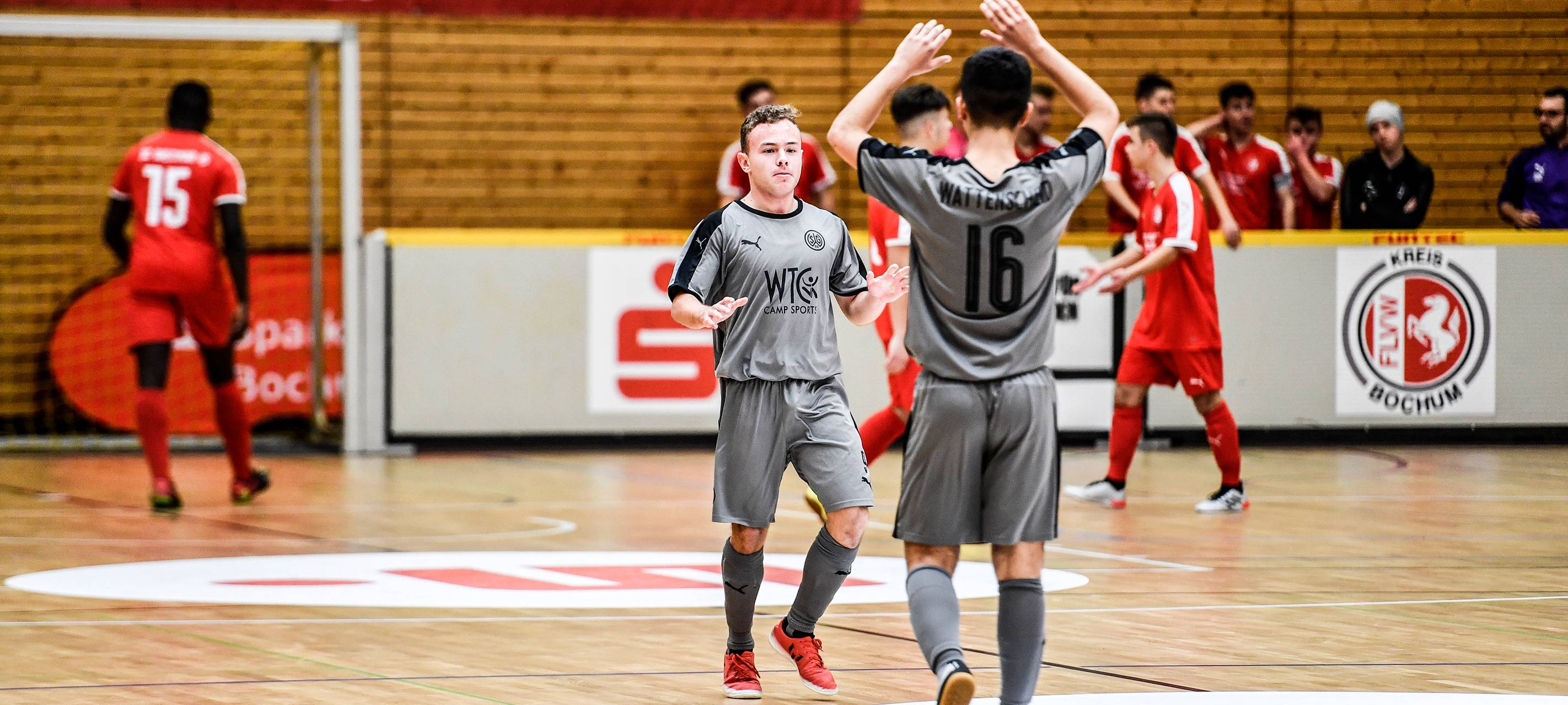 Tor! Die SG Wattenscheid 09 war am Sonntag am stärksten.