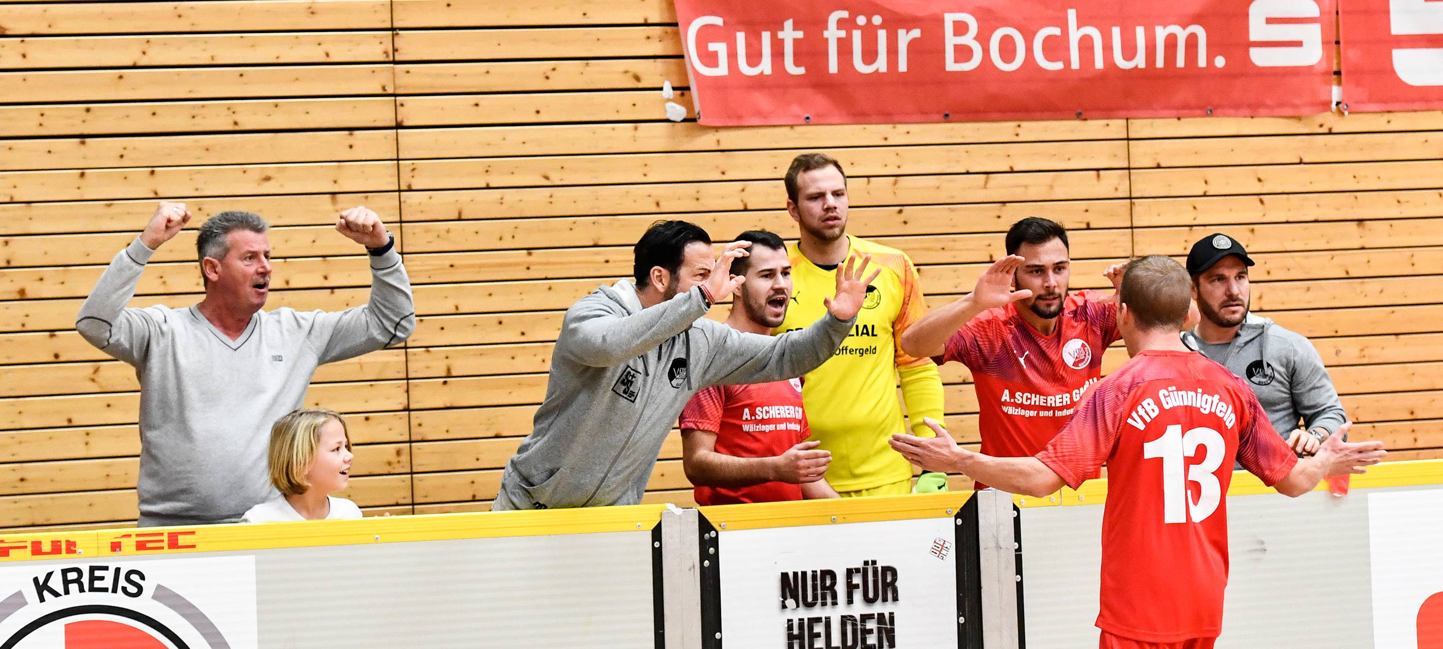 Freude beim VfB Günnigfeld.