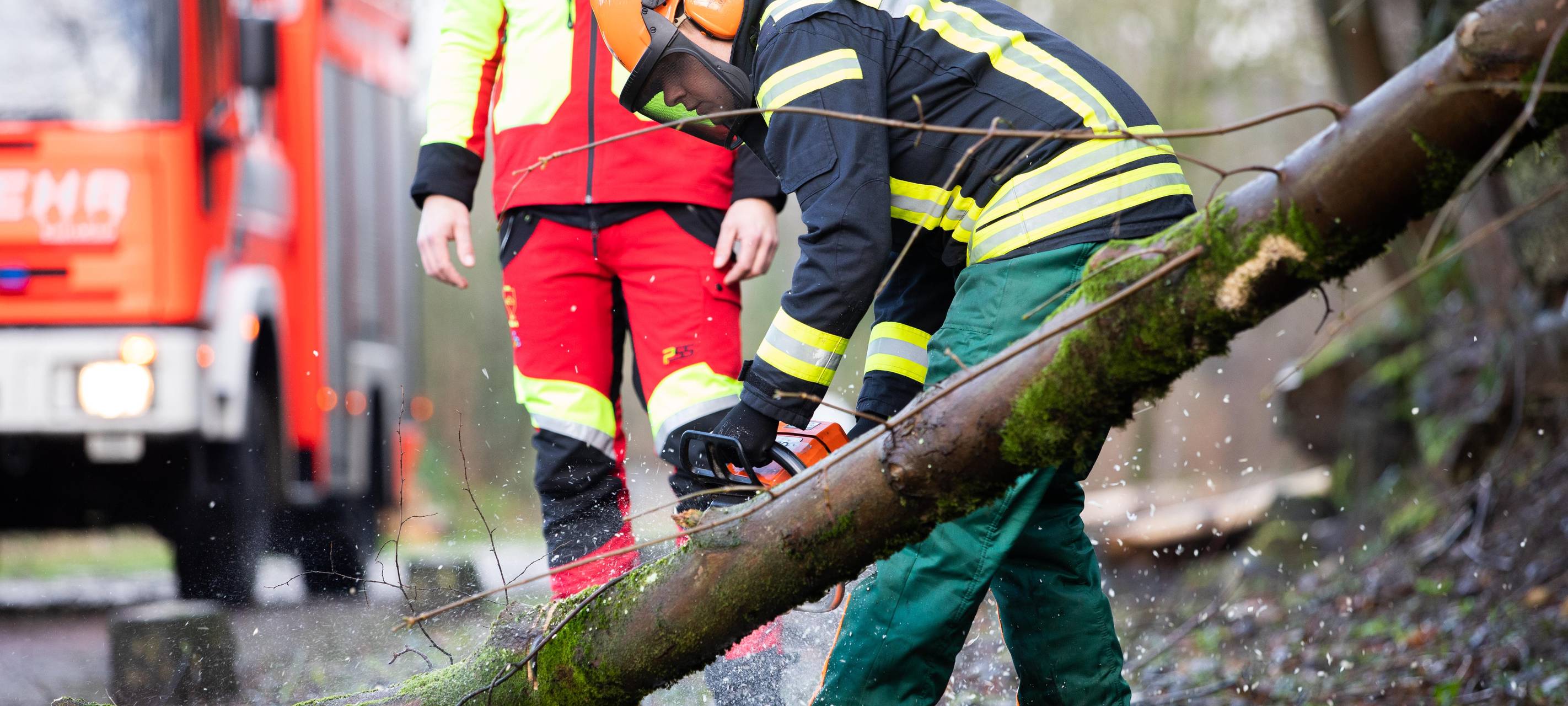 Sturm: Feuerwehr Bochum war busy