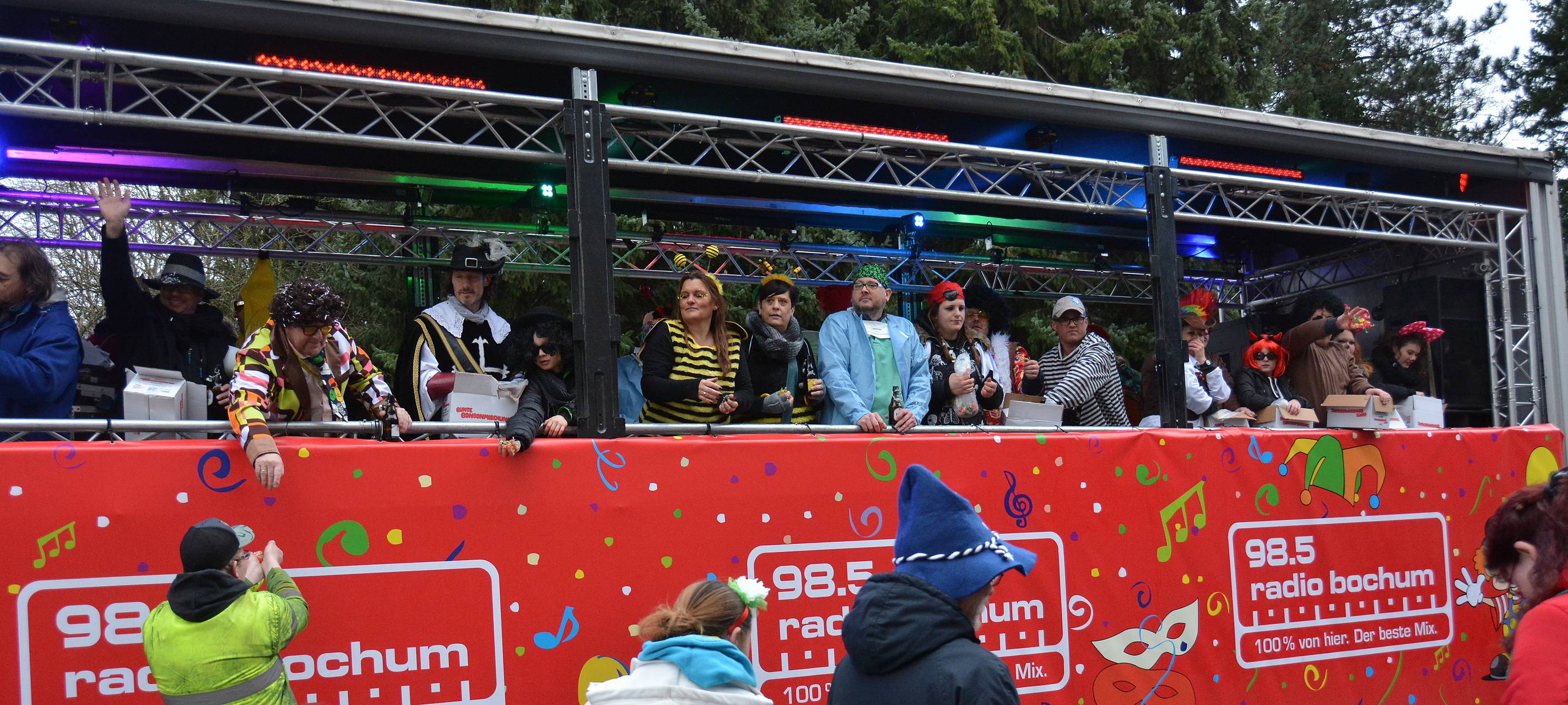 Großer Karnevalsumzug in Wattenscheid