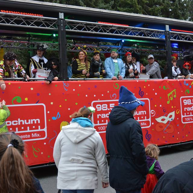 Großer Karnevalsumzug in Wattenscheid