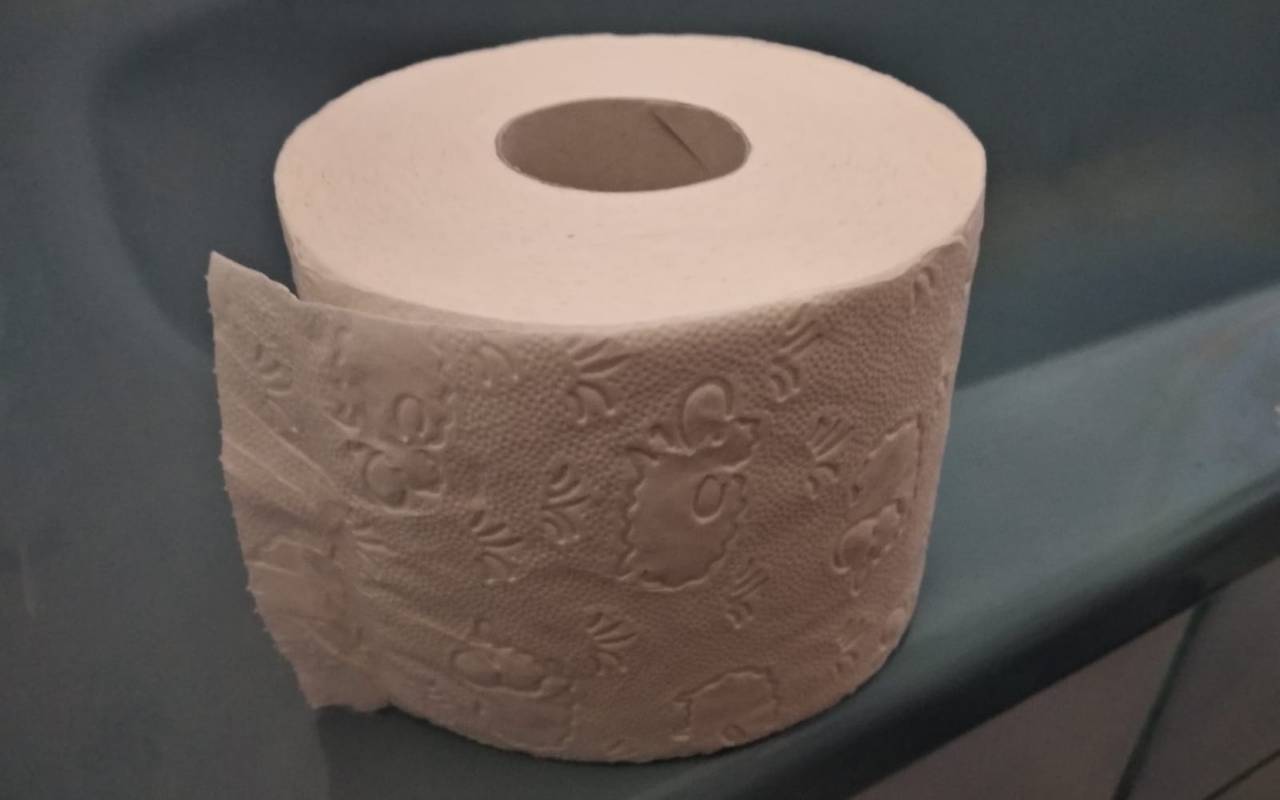Toilettenpapierrolle