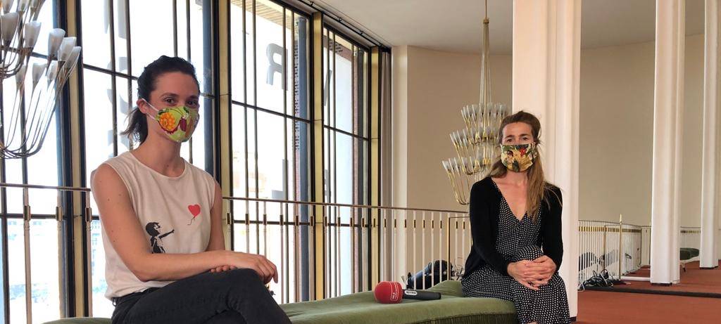 Danni mit Schauspielerin Friederike Becht