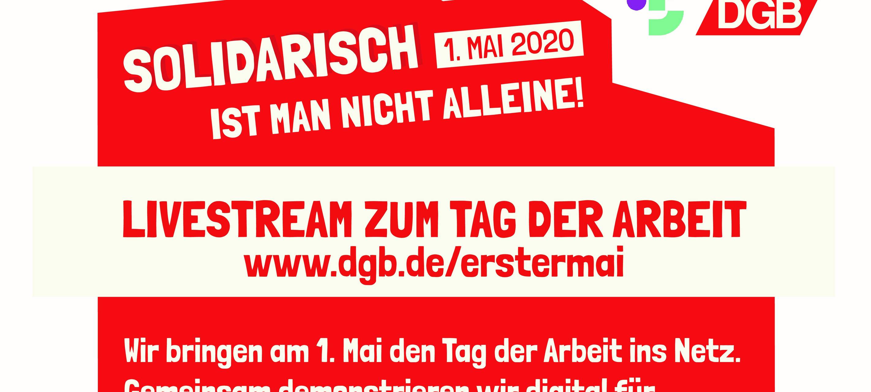 DGB zum ersten Mai