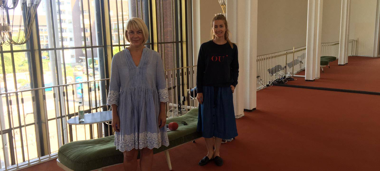 Danni Rösner mit Heike Paunova