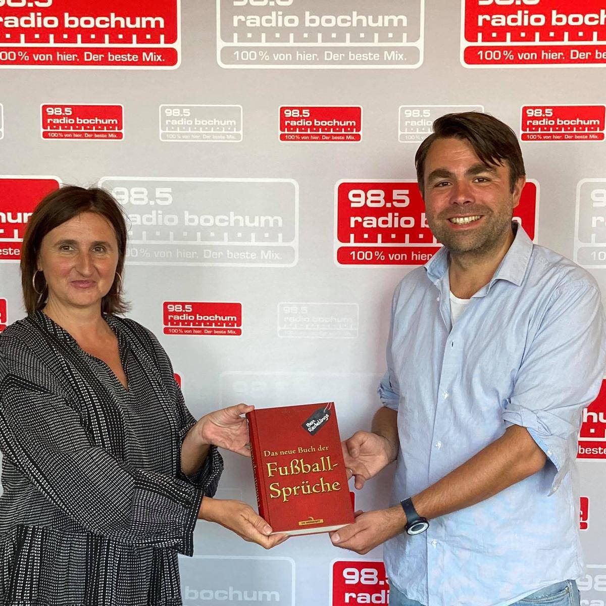 Ben Redelings stellt bei Morgenmacherin Nicole Dreisbach sein neues Buch vor