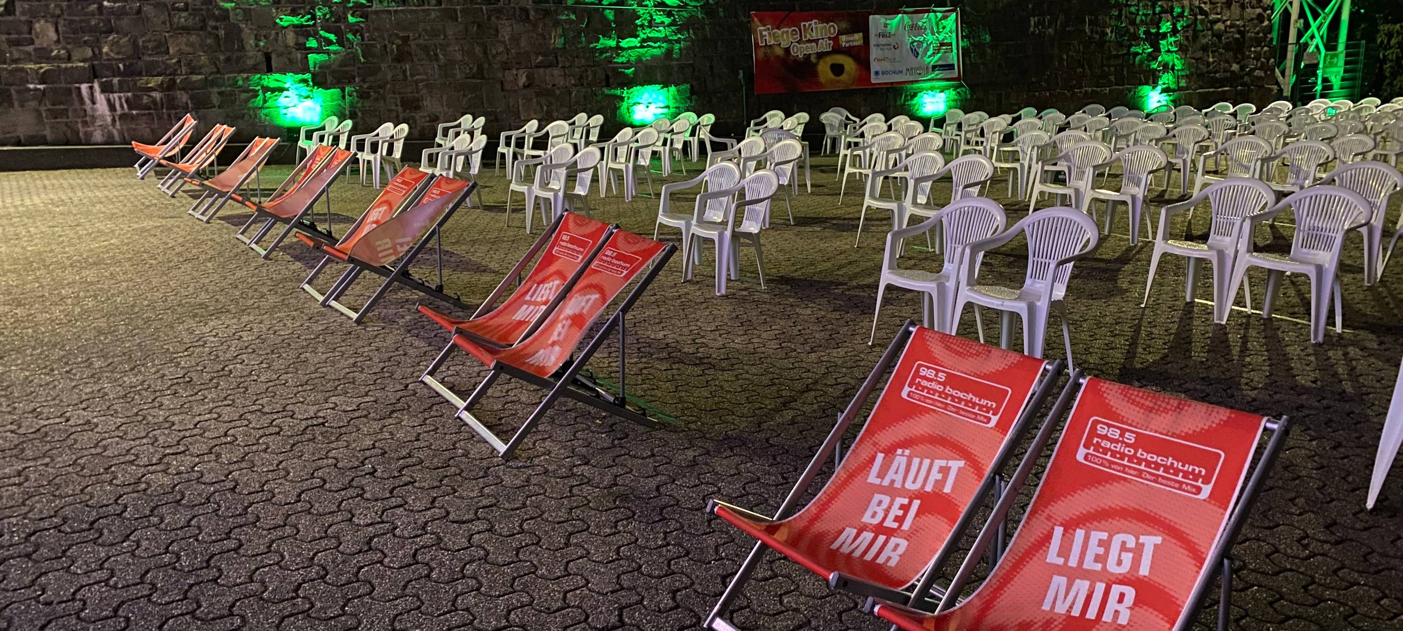 Fiege Kino Open Air wieder mit 2er Bestuhlung