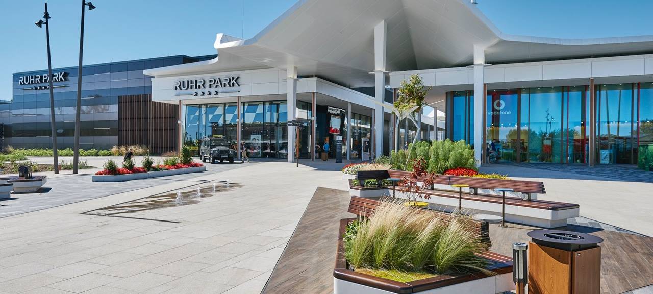 Maskenpflicht im Ruhrpark