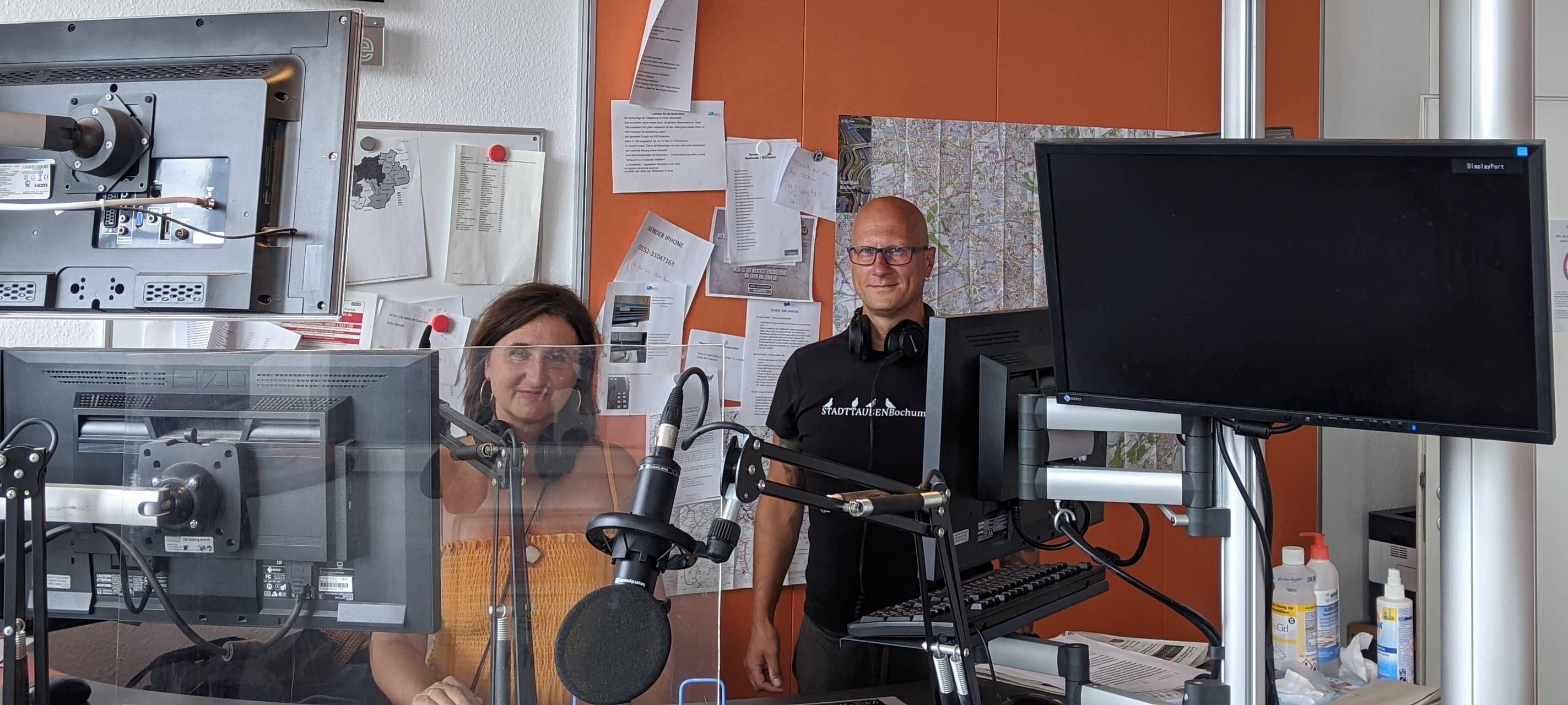 ...Taubenfreund und Tierschützer Mike Stossun