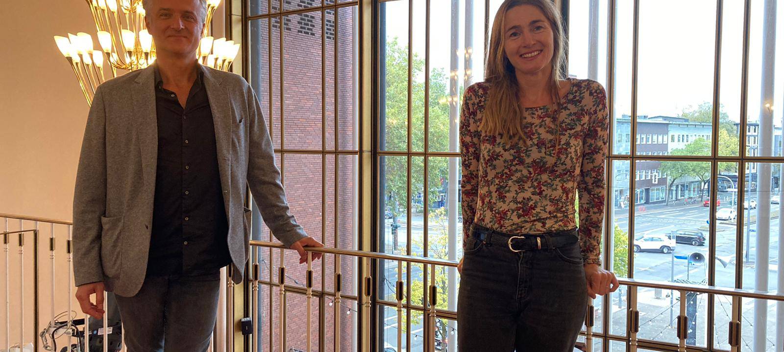 Danni Rösner und Darius Alamouti