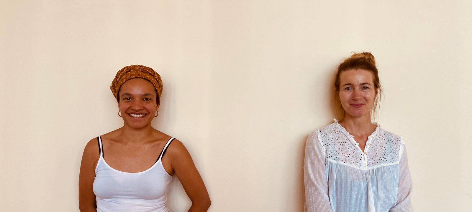 Danni Rösner und Gina Haller