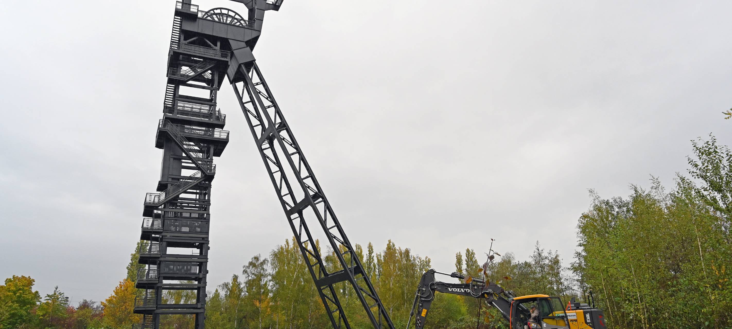 Neue Außenanlage an Zeche Holland