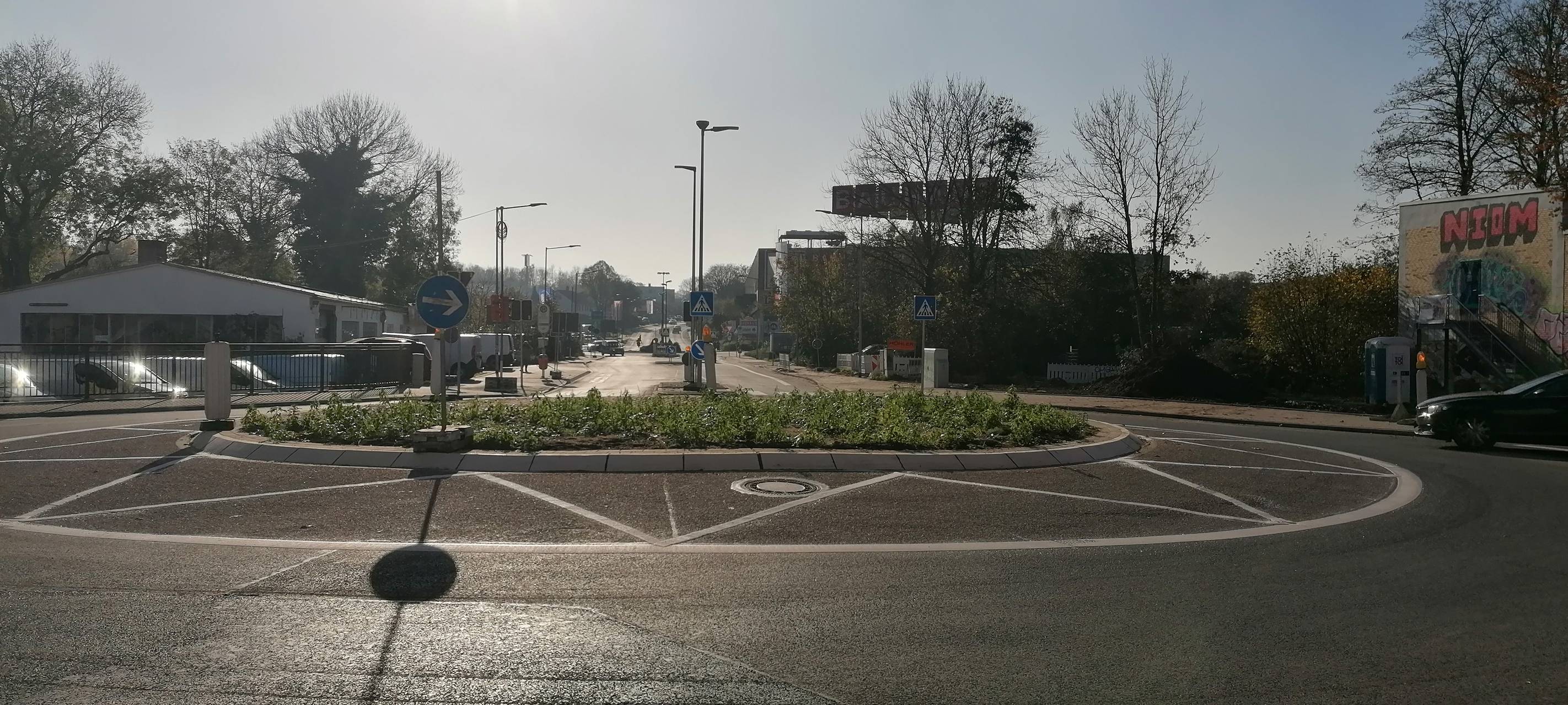 Kreisverkehr Poststraße