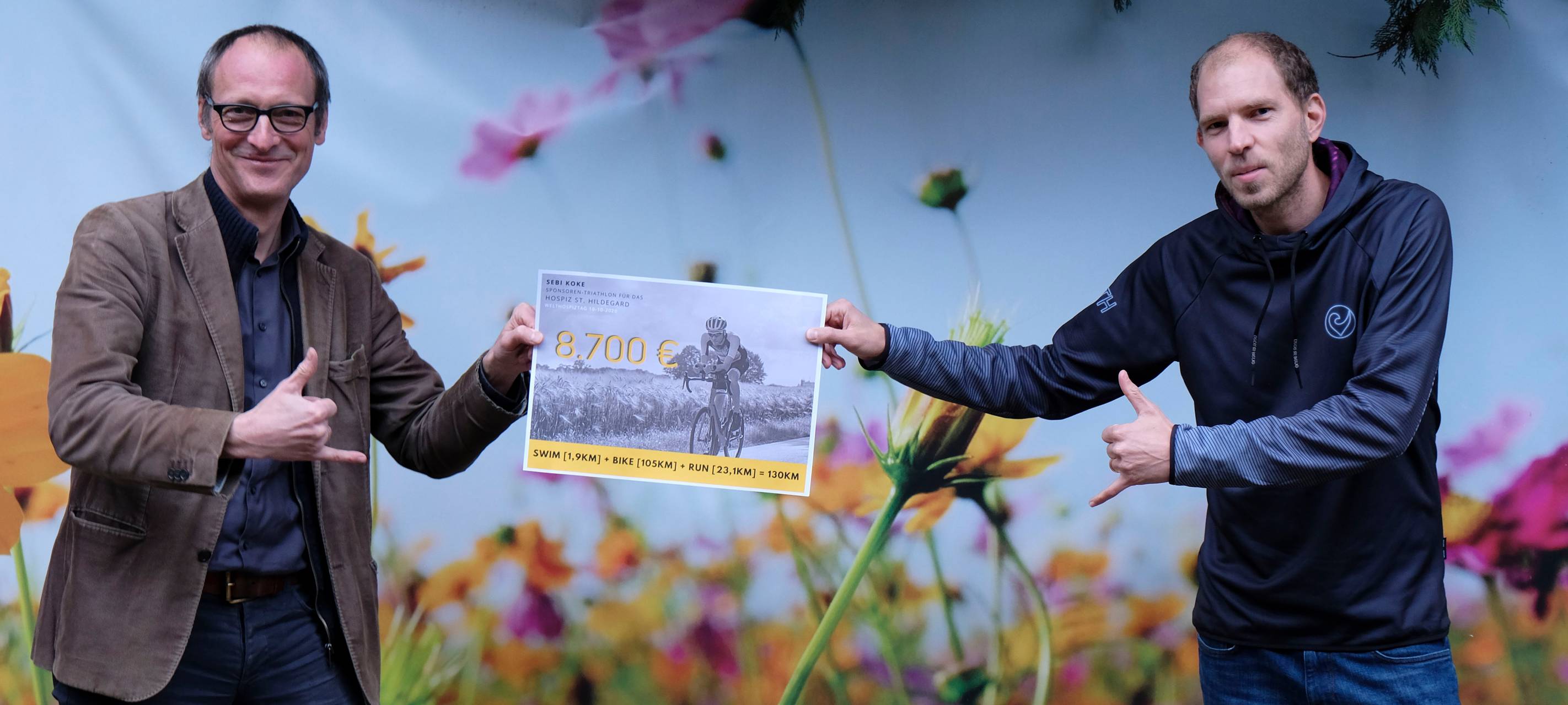 Spendenaktion für Hospiz St. Hildegard in Ehrenfeld