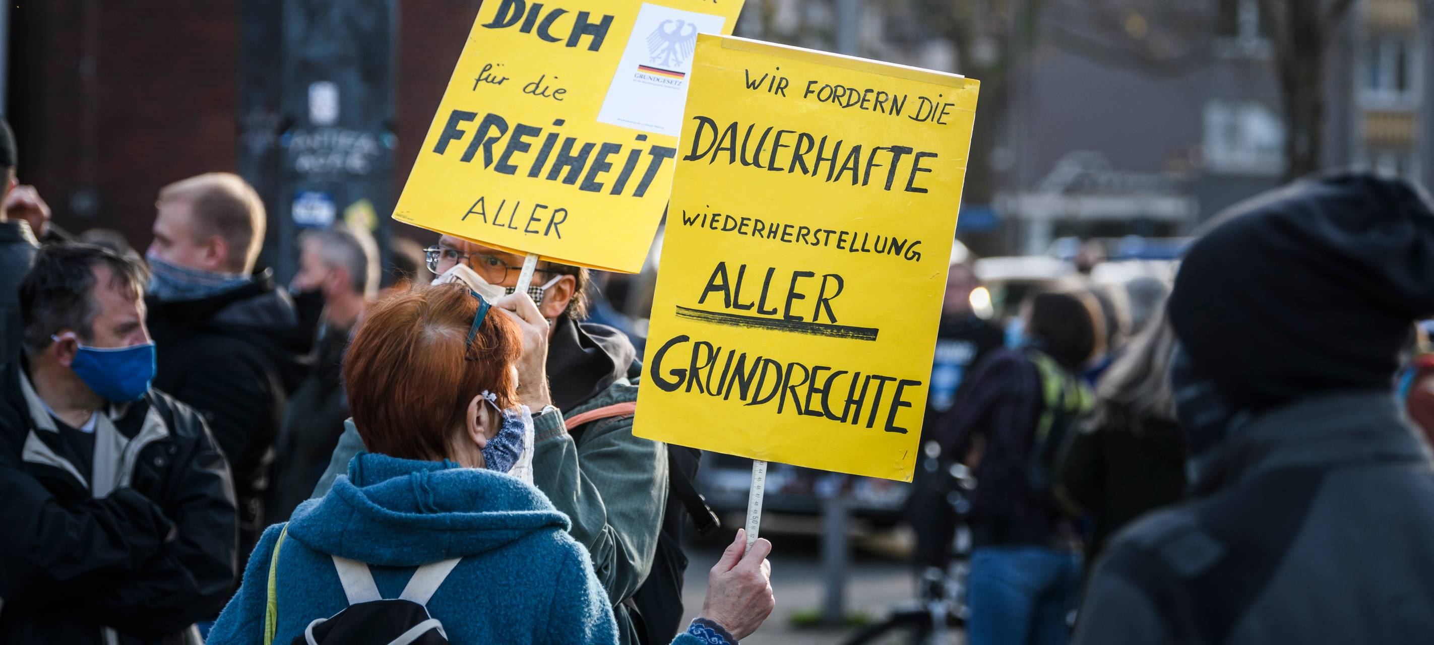Querdenker-Demo in Bochum