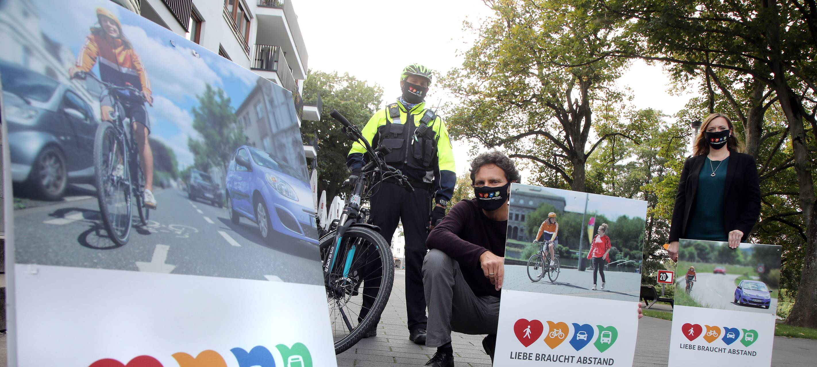 Bochum startet die Kampagne "Liebe braucht Abstand"