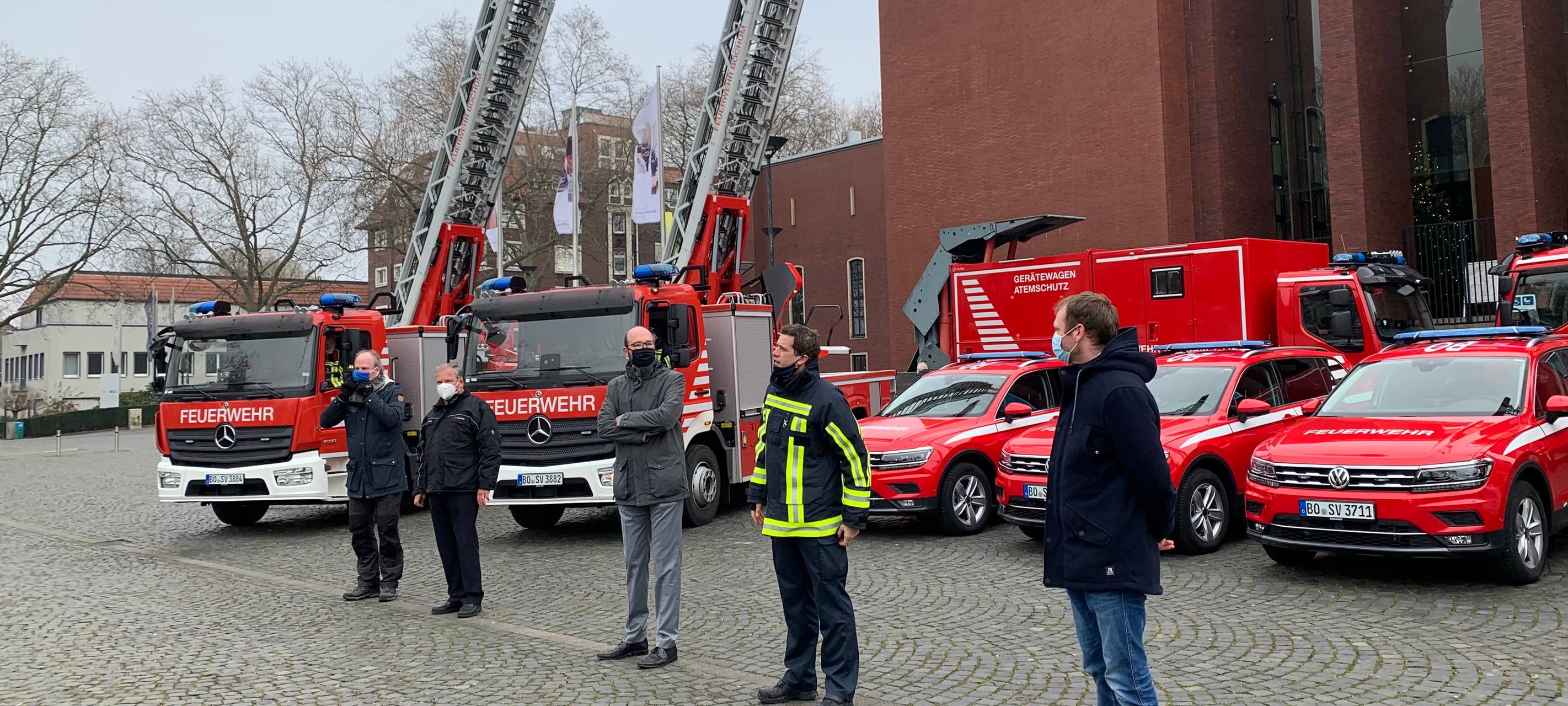 Neue Fahrzeuge für Bochumer Feuerwehr