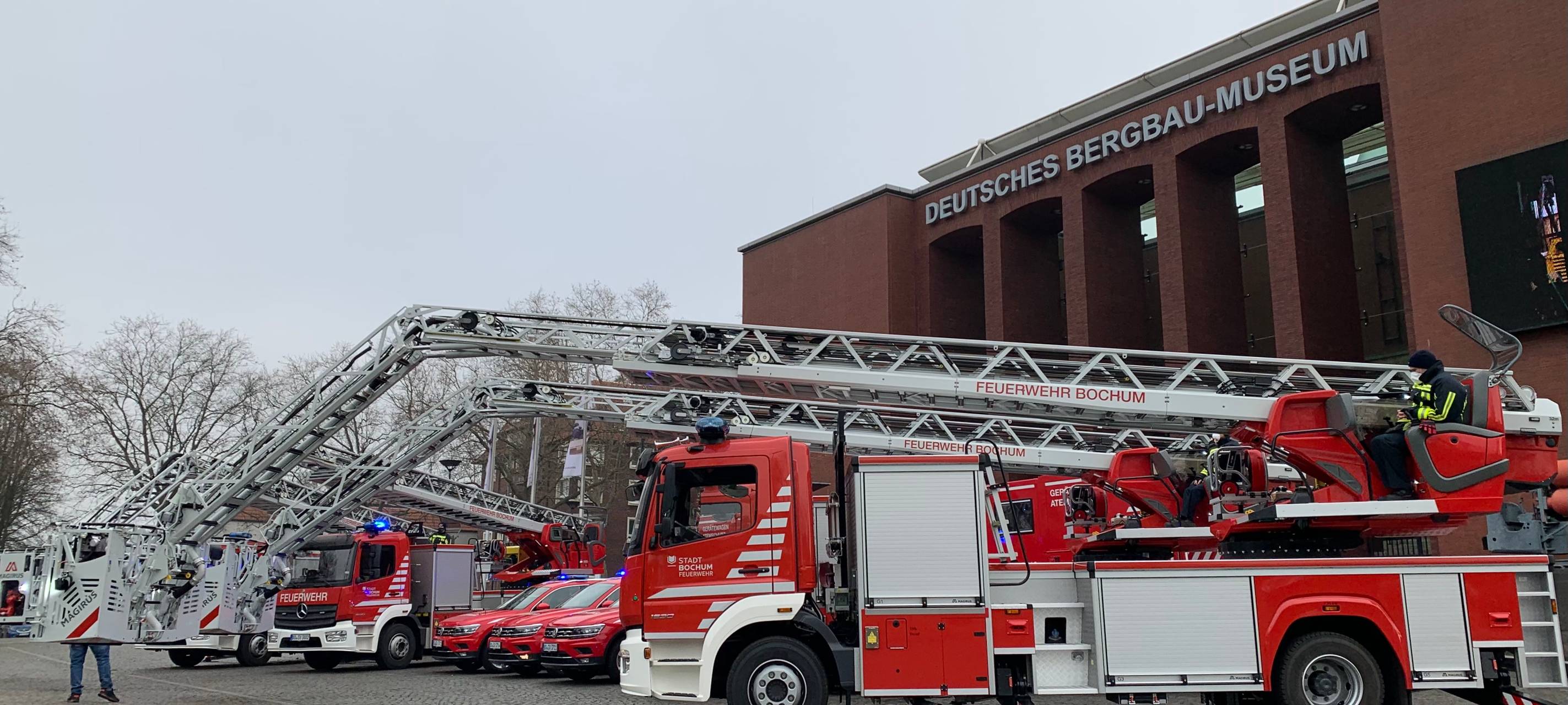 Neue Fahrzeuge für Bochumer Feuerwehr
