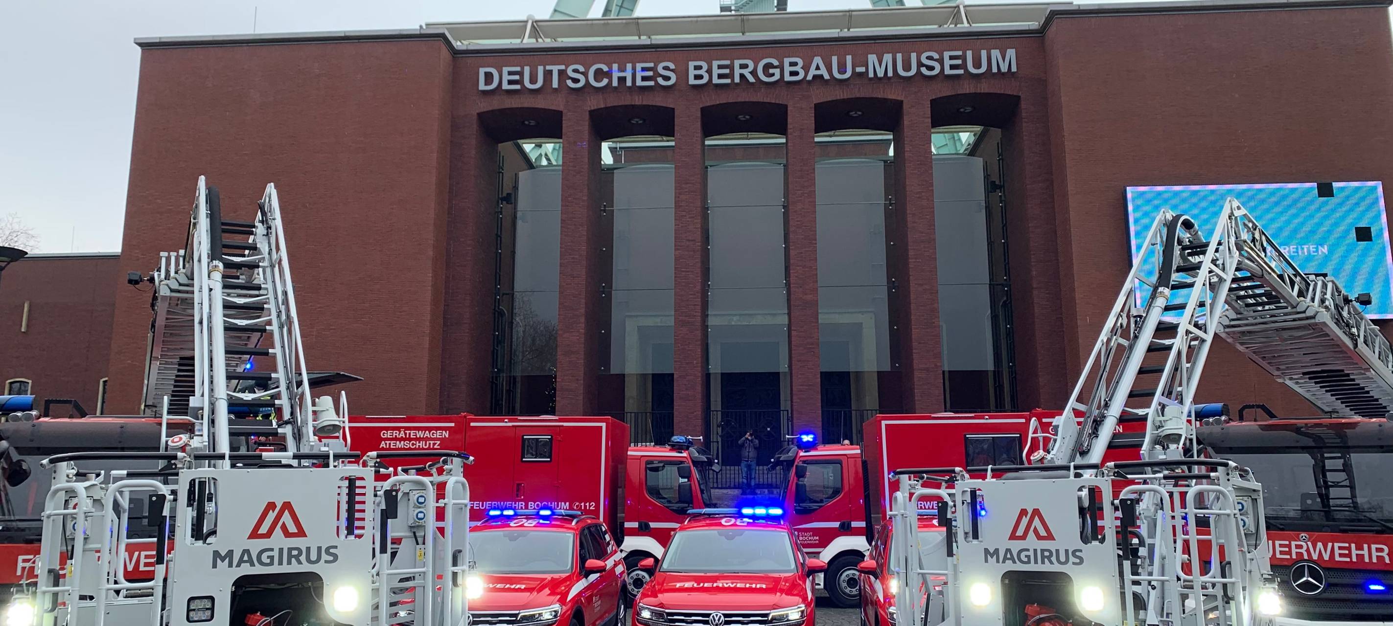 Neue Fahrzeuge für Bochumer Feuerwehr