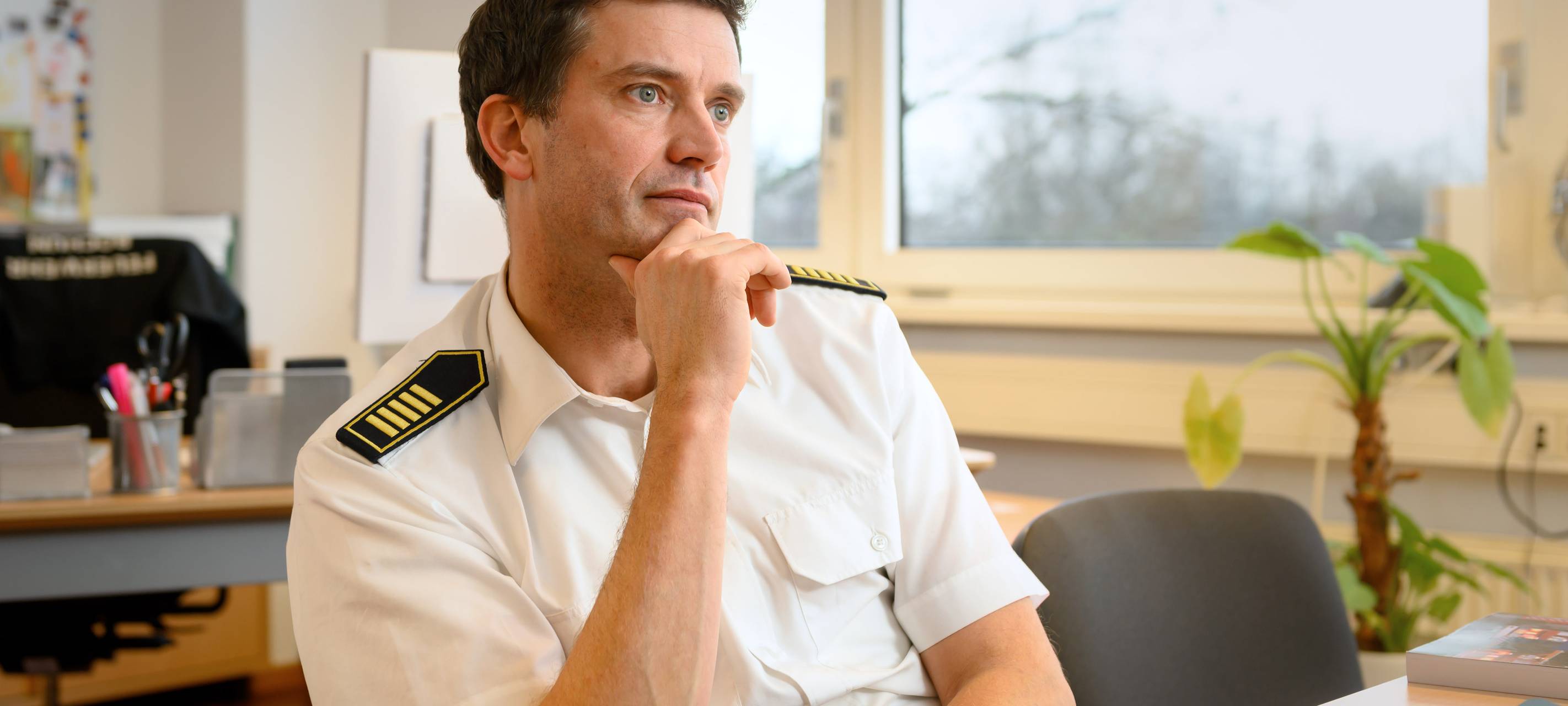 Simon Heußen, Leiter der Bochumer Feuerwehr