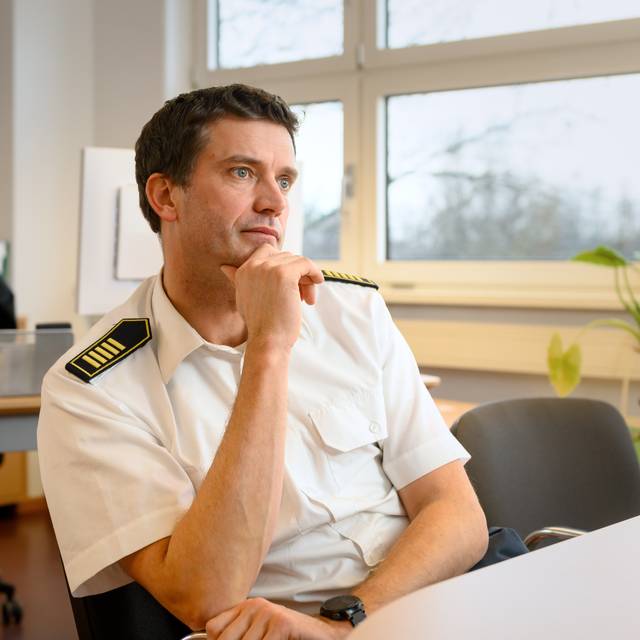 Simon Heußen, Leiter der Bochumer Feuerwehr