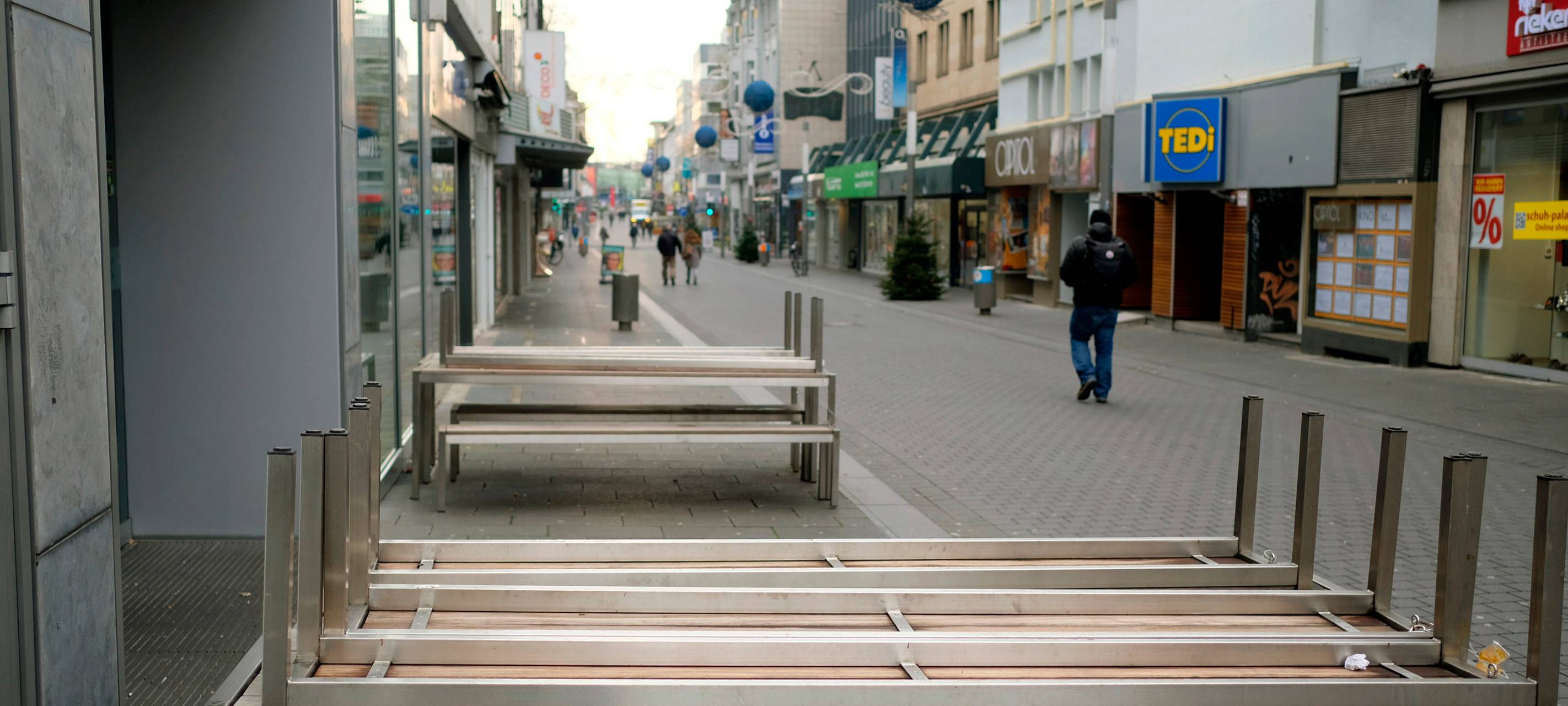 Leere Innenstadt - Kortumstraße