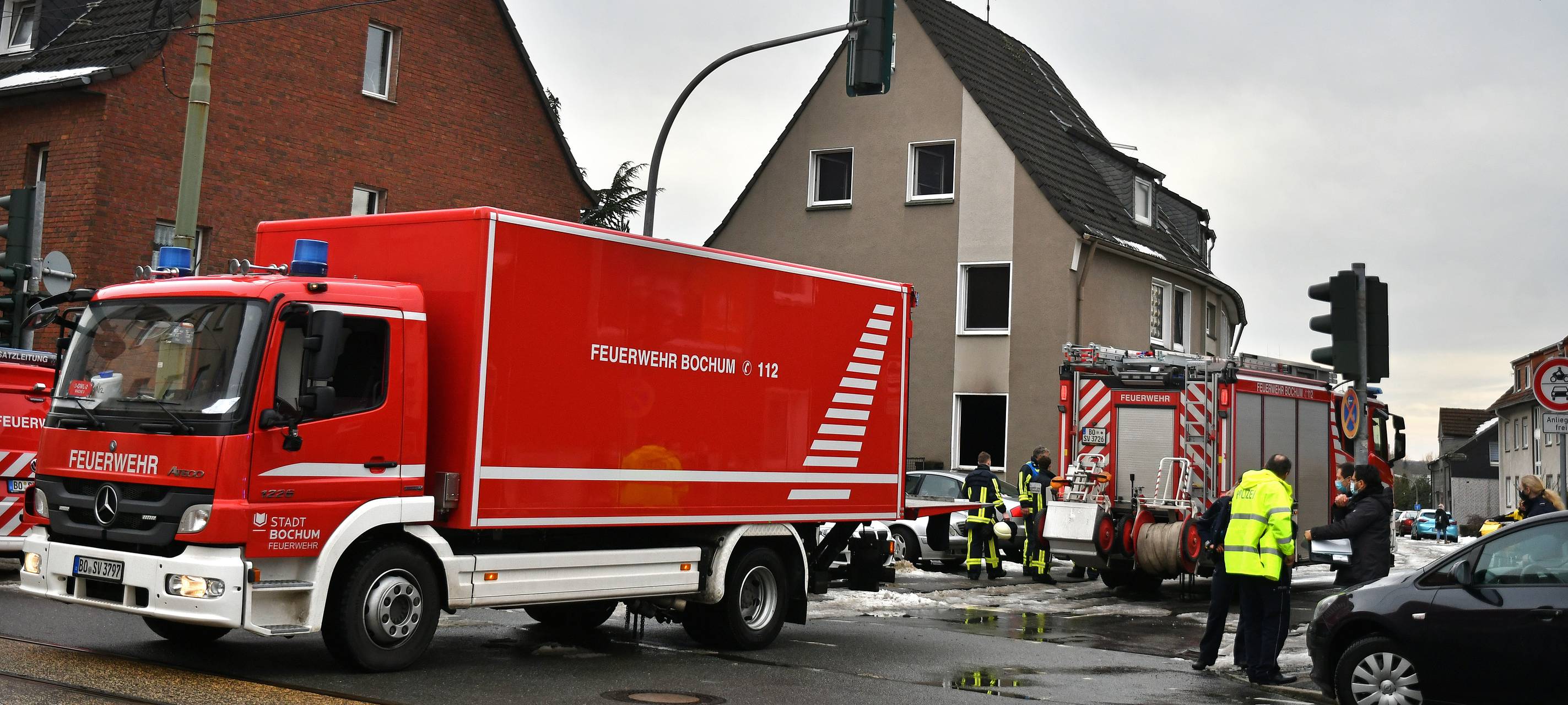 Frau stirbt bei Wohnungsbrand in Bochum-Wattenscheid