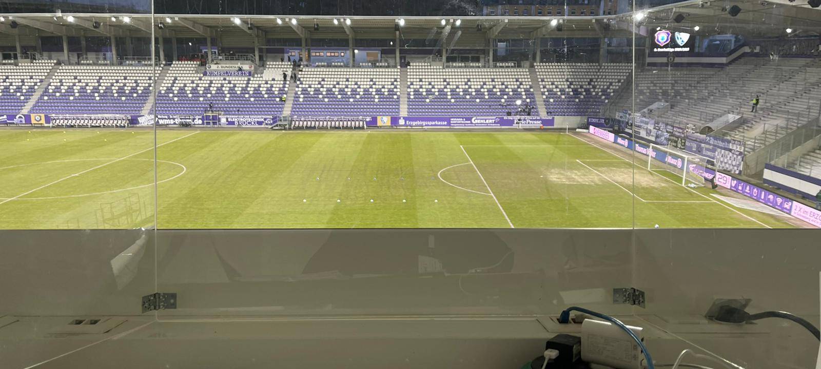 Rückschlag im Erzgebirge