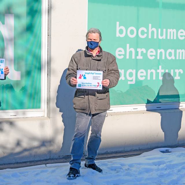 Bochumer Ehrenamtsagentur sucht Impf-Paten