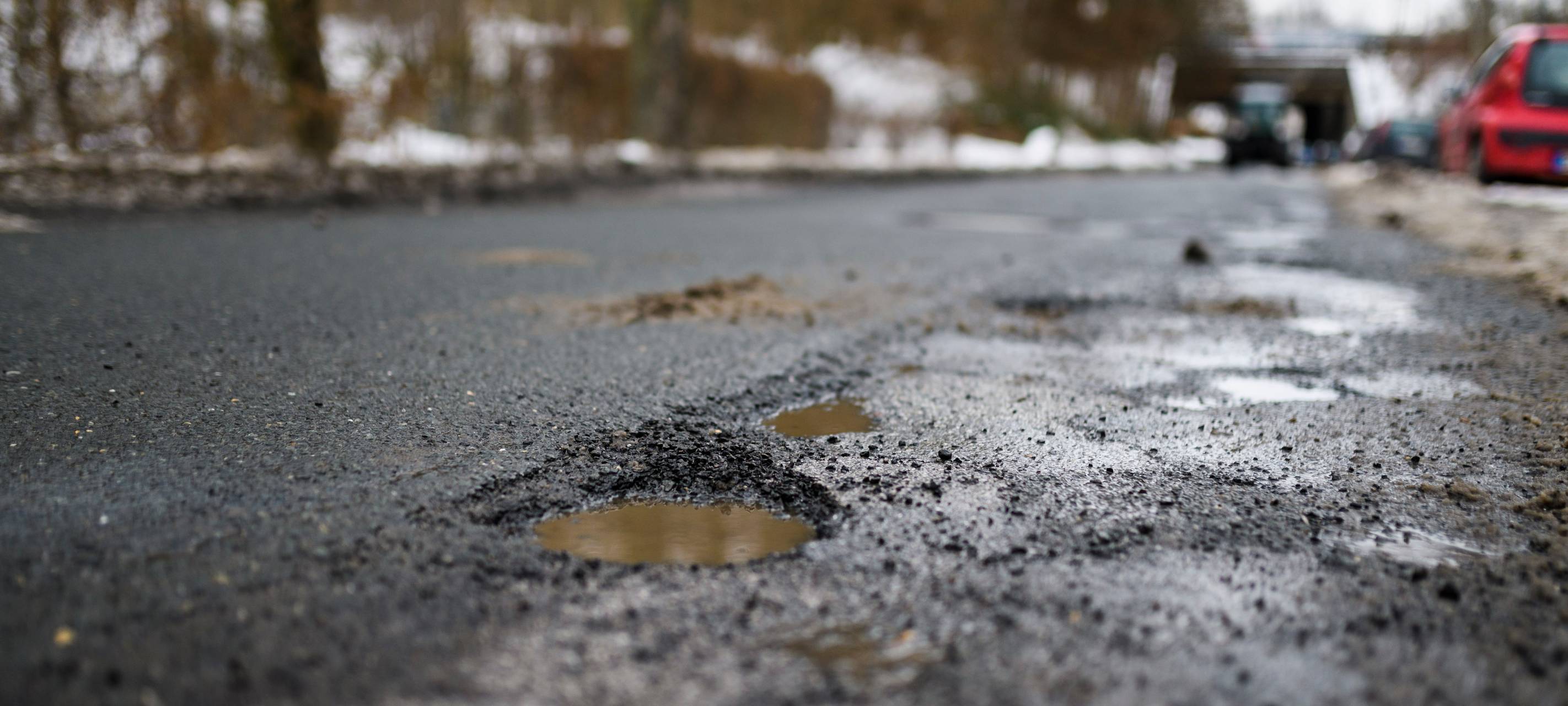 Schlagloch-Saison liegt in Bochum im Durchschnitt