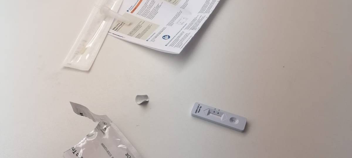 Selbsttest auf Corona für die Nase