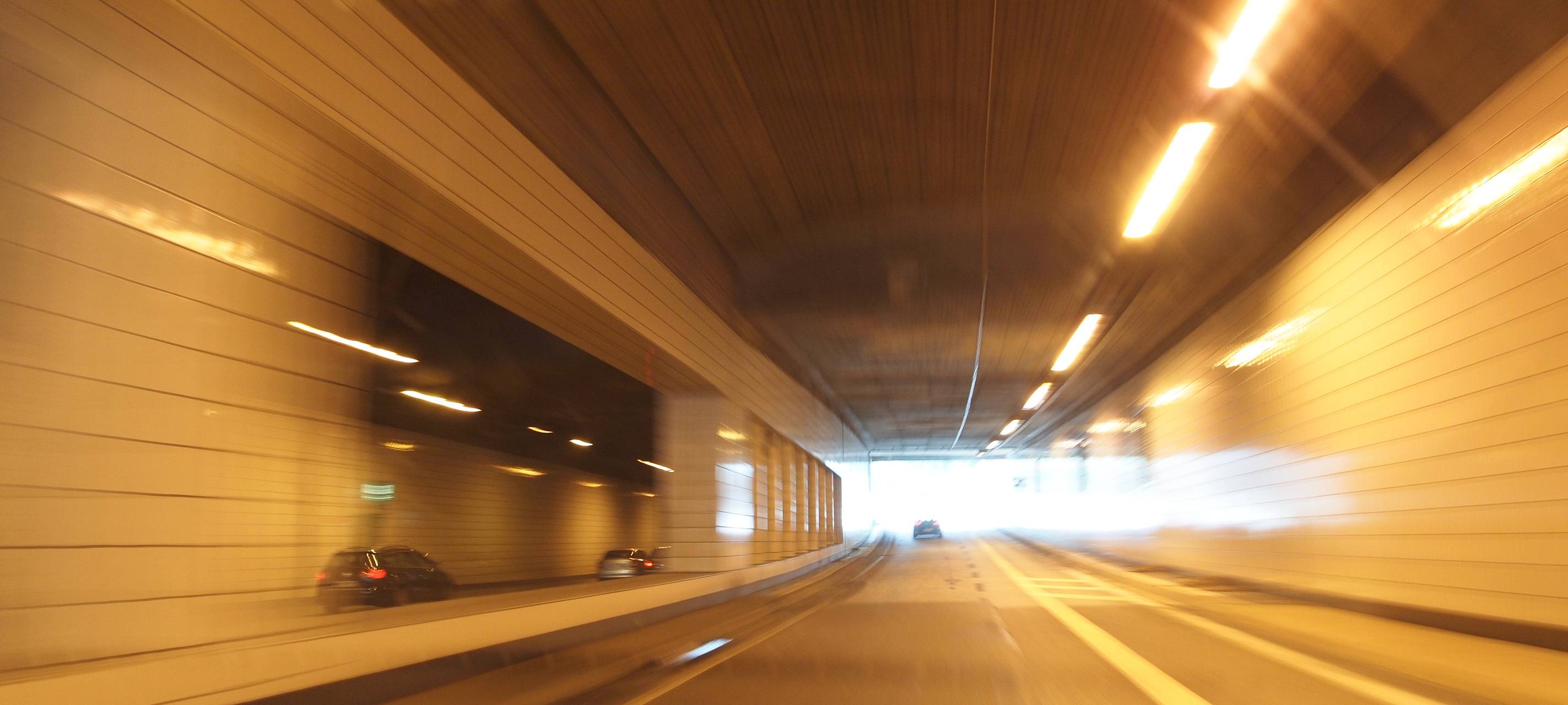 Sperrung im Tunnel Rombacher Hütte