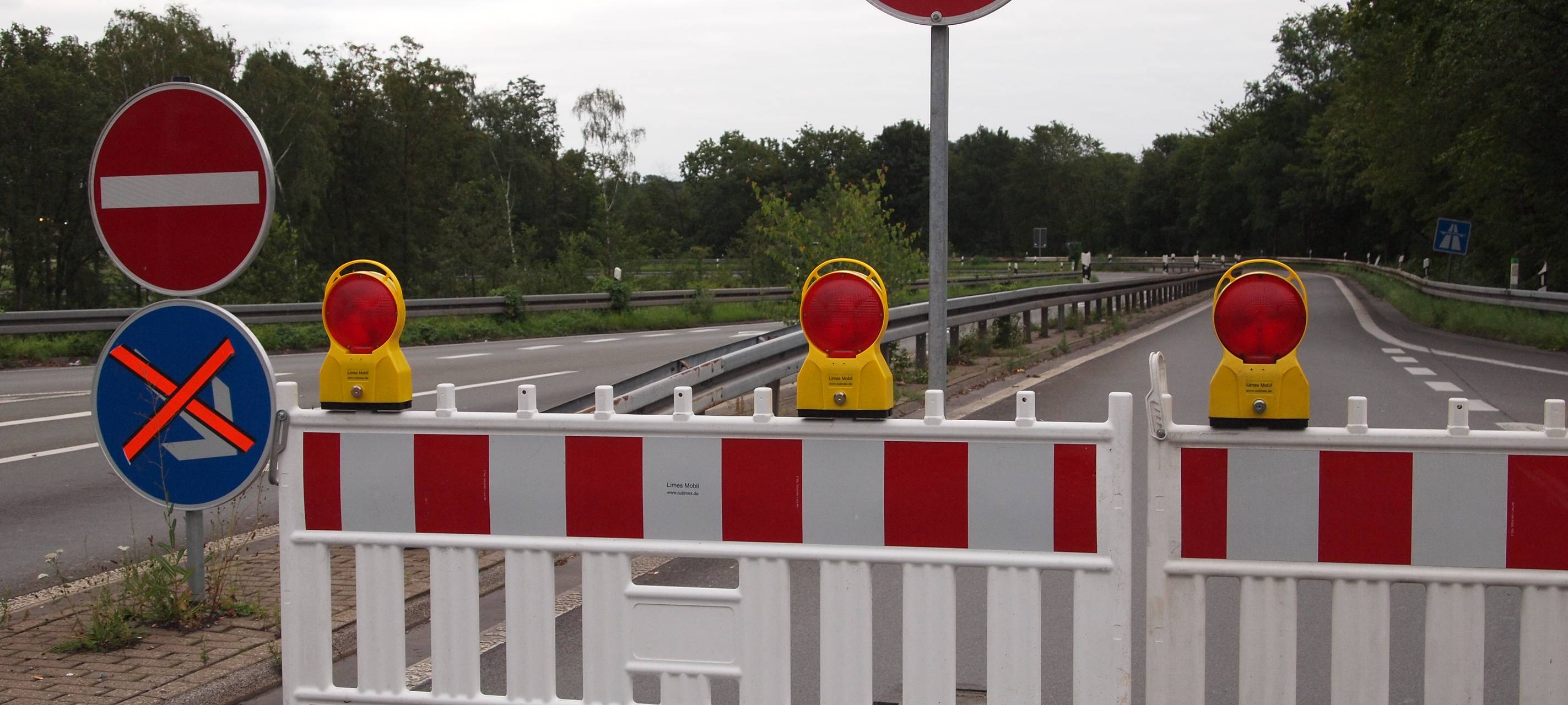 Sperrungen an A40 und A43 in Bochum
