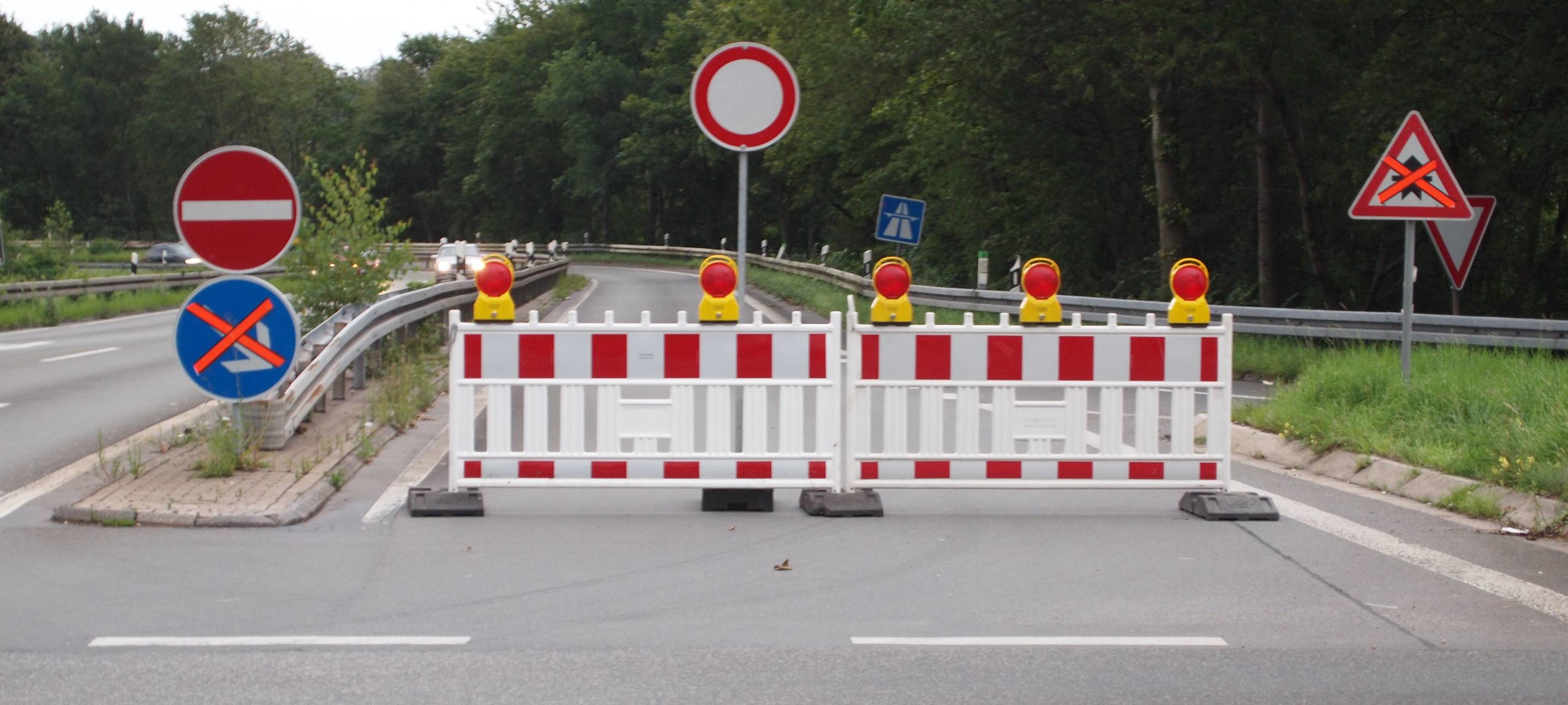 A40: Sperrungen Höhe Dortmund-Lütgendortmund