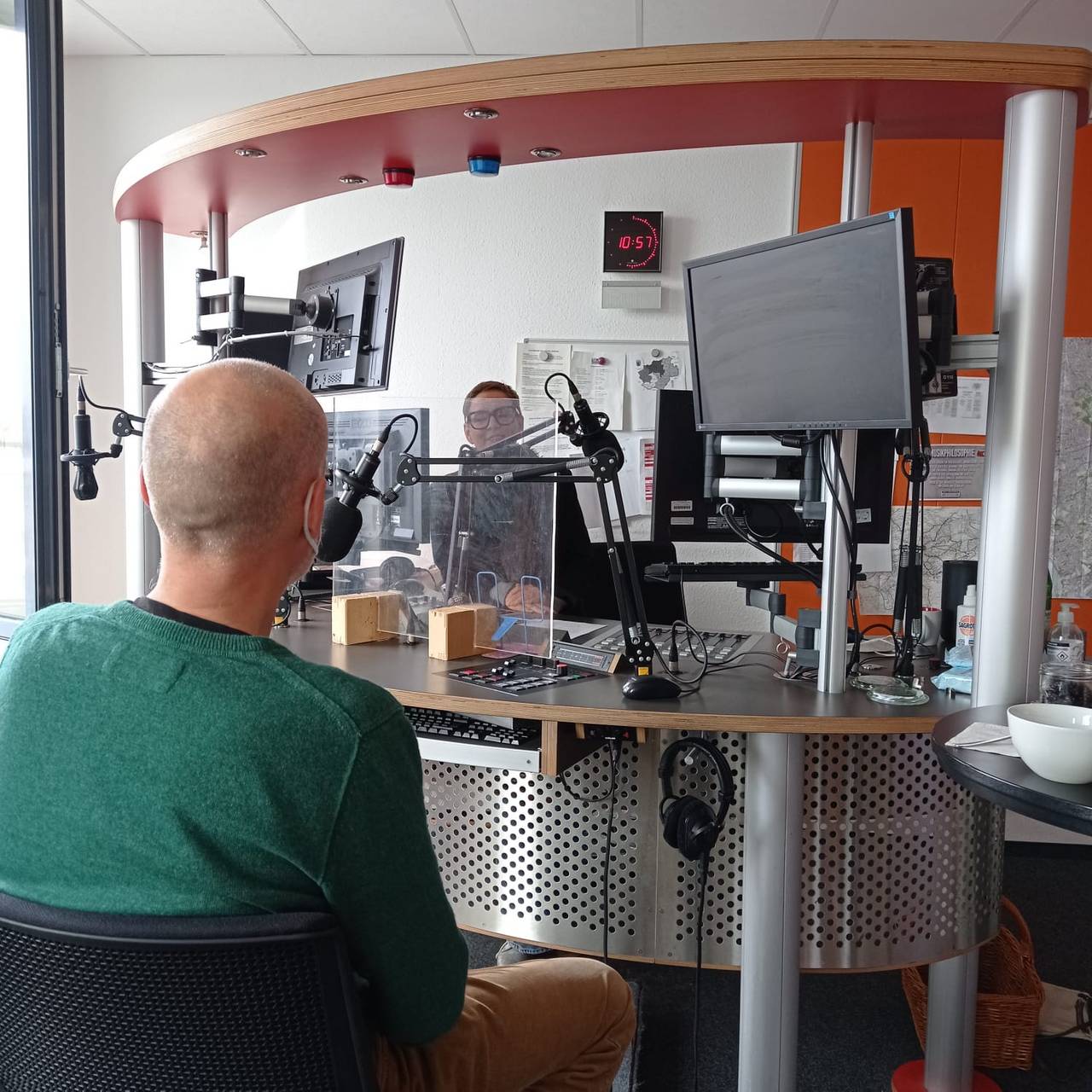 Mambo Kurt zu Gast bei Katja Leistenschneider im Studio