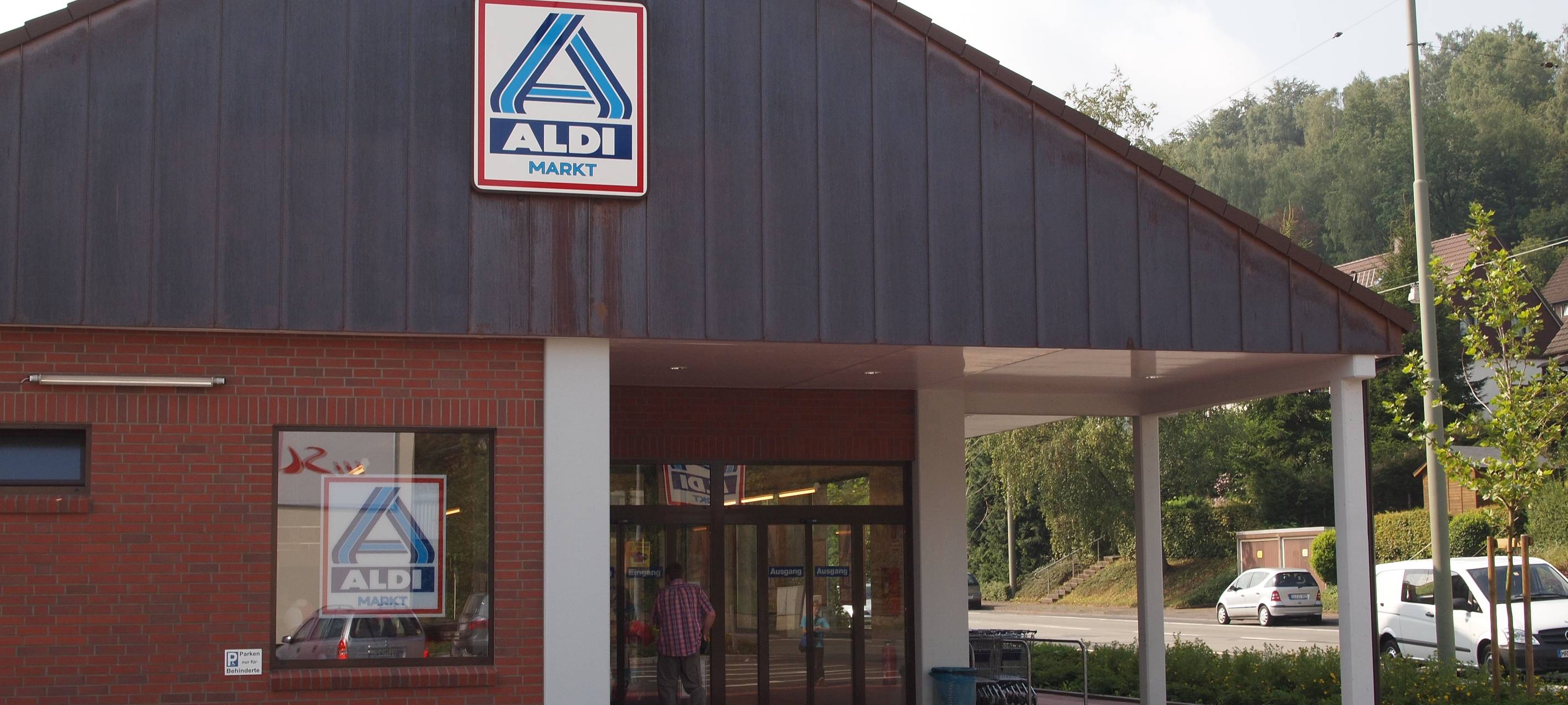 Neuer Aldi am Bergbaumuseum