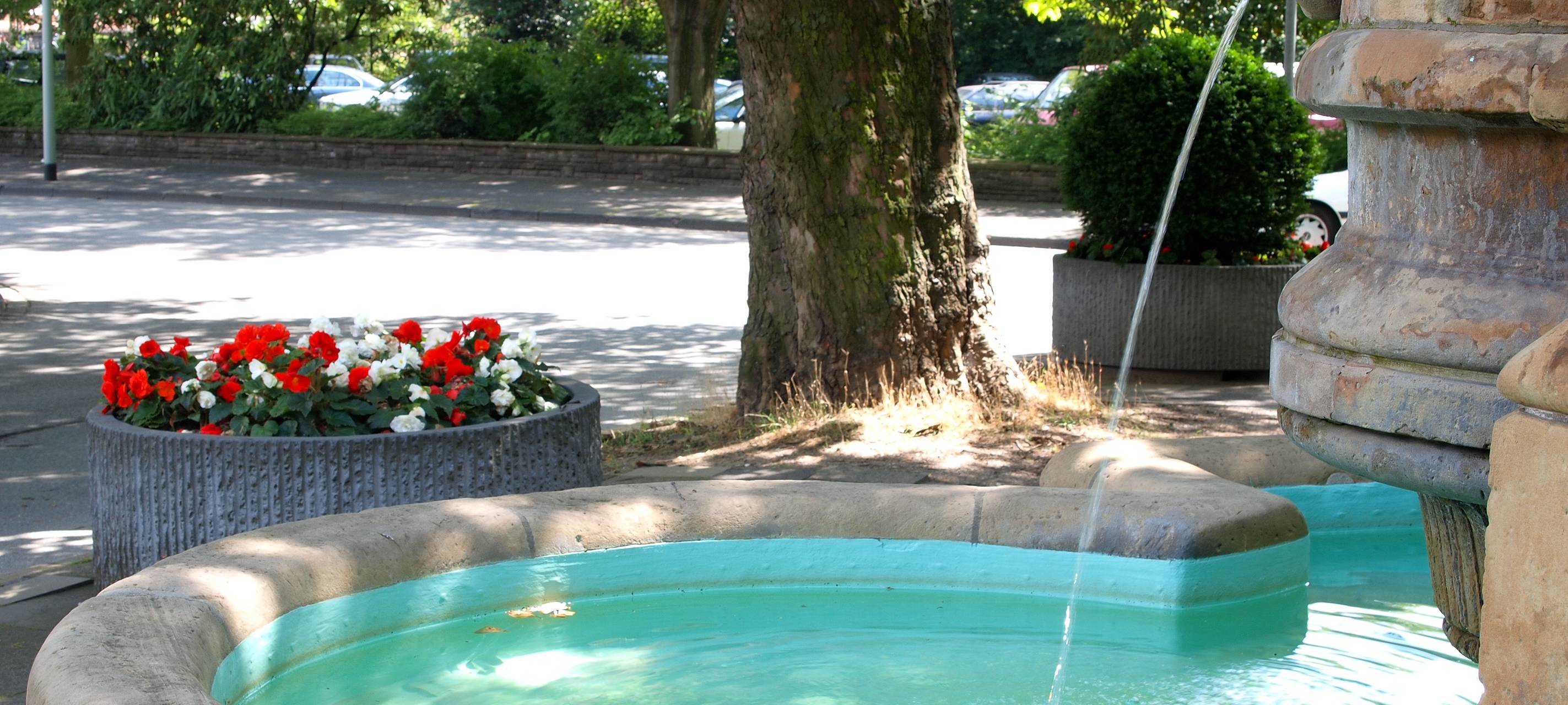 Brunnen werden saniert