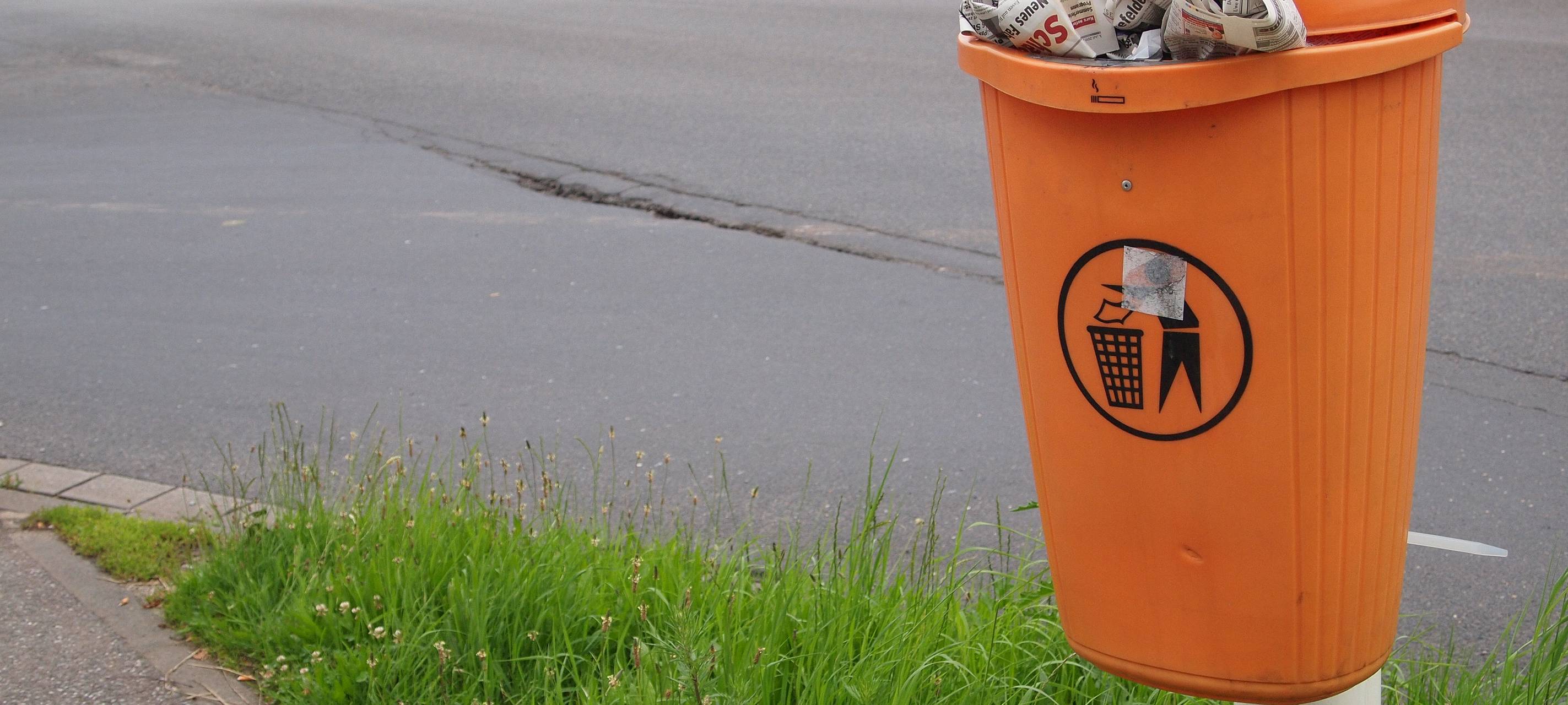 Die meisten Müllverstöße in Bochum aufgeklärt