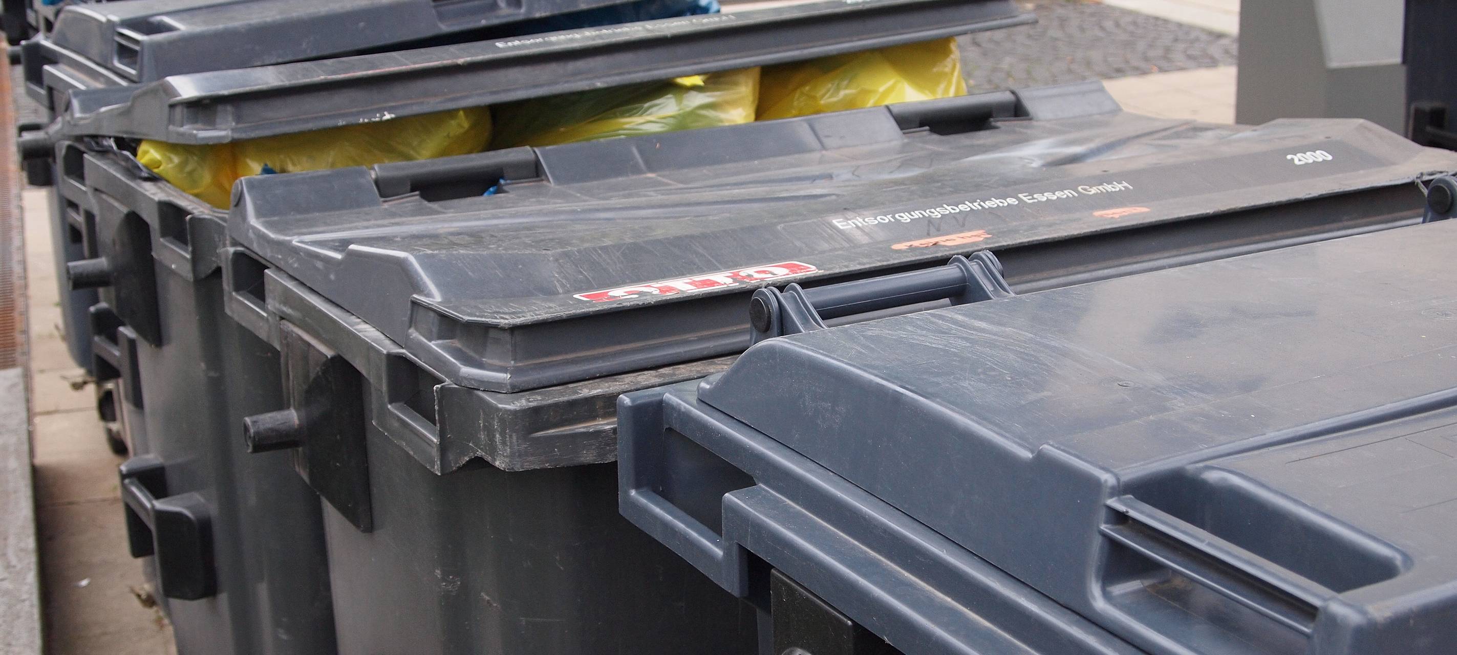 Tausende Mülltonnen werden in Bochum nicht geleert