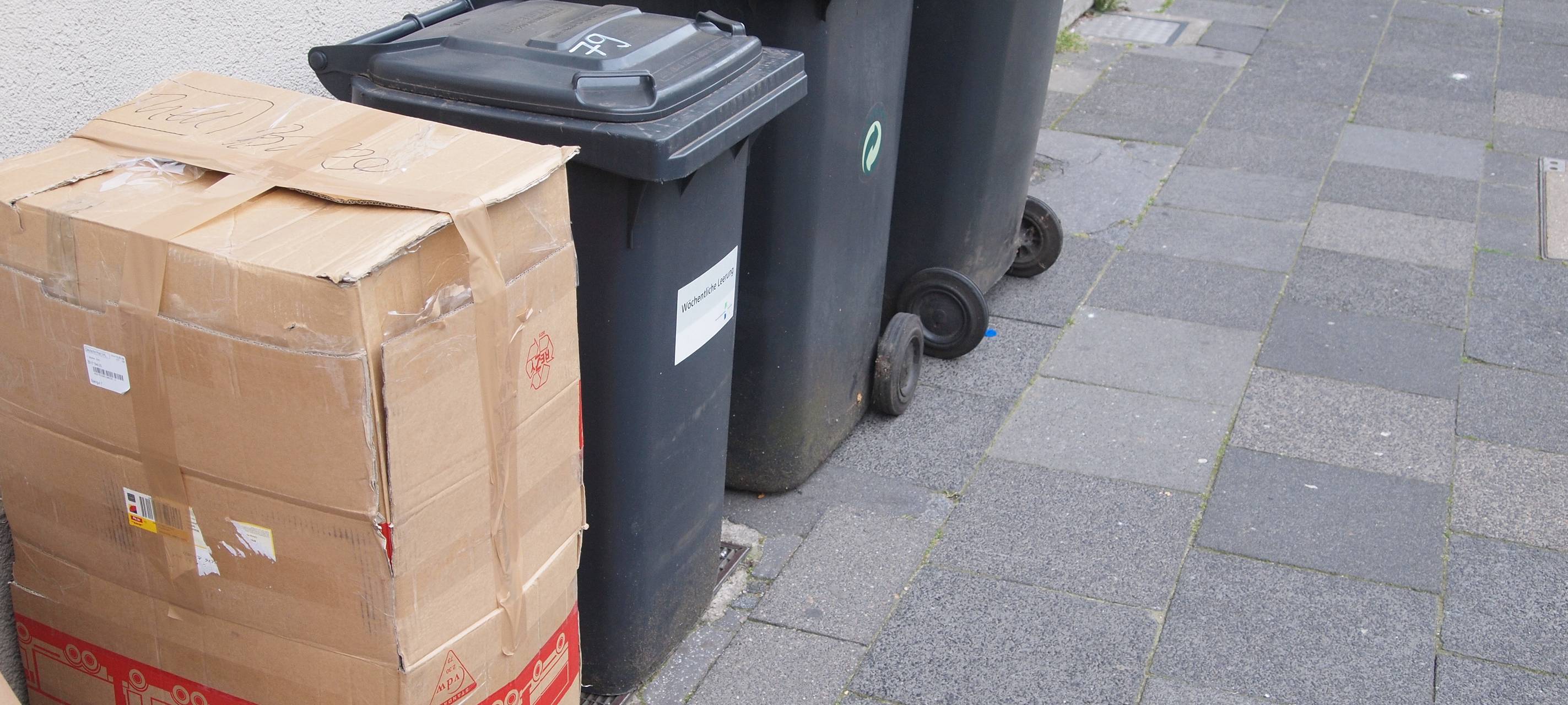 Müllabfuhr verschiebt sich