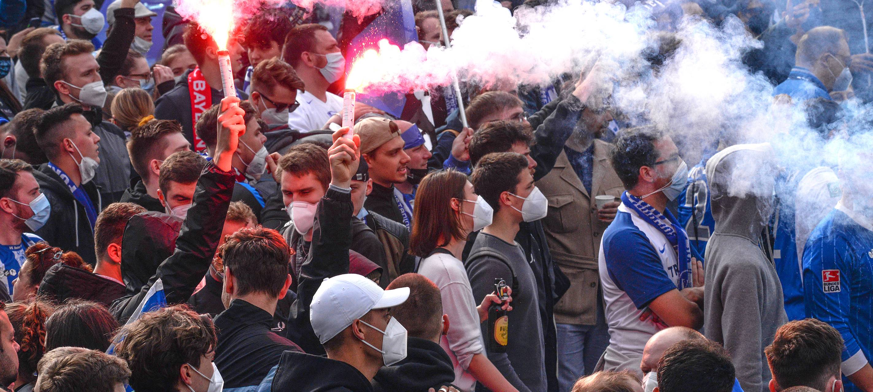 Polizeibilanz zum VfL-Aufstieg