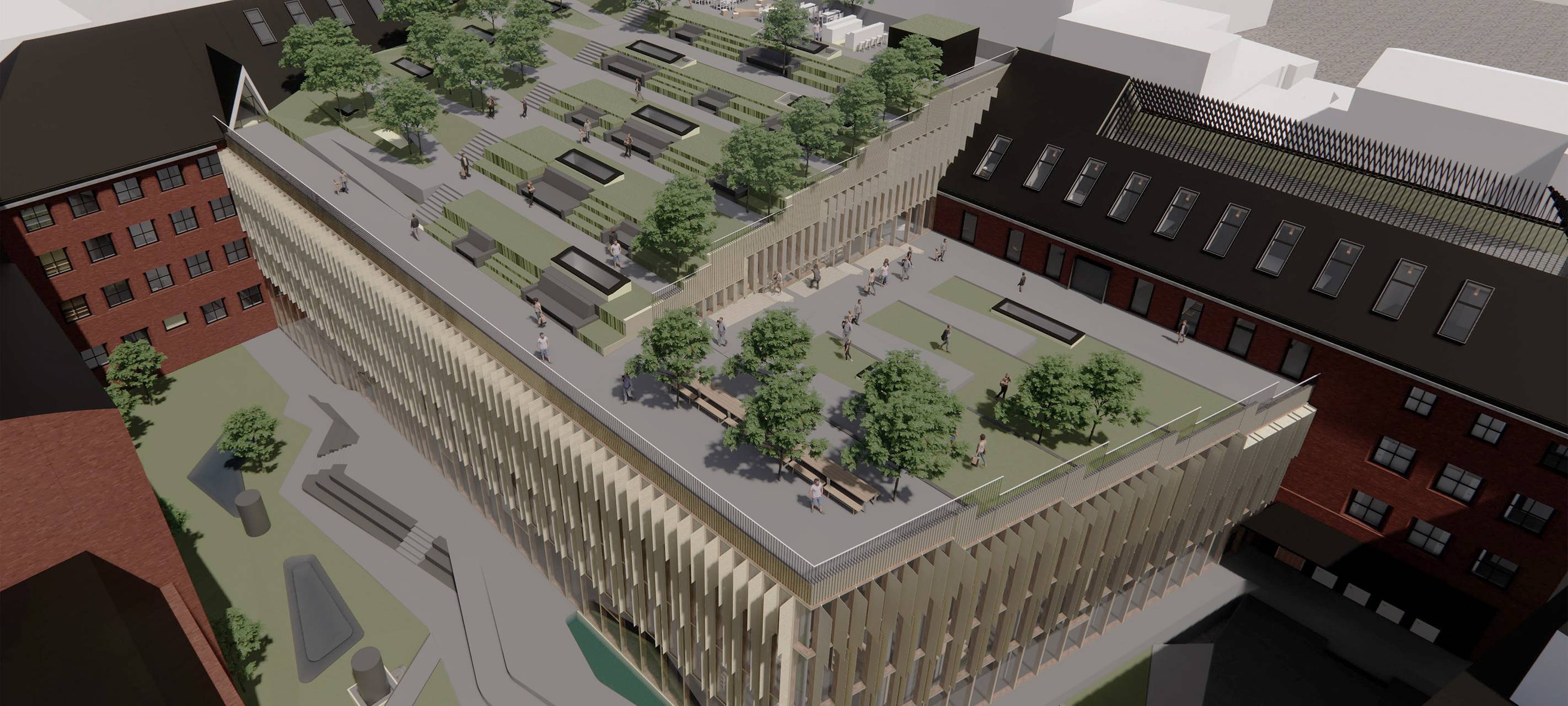 Pläne Haus des Wissens Bochum