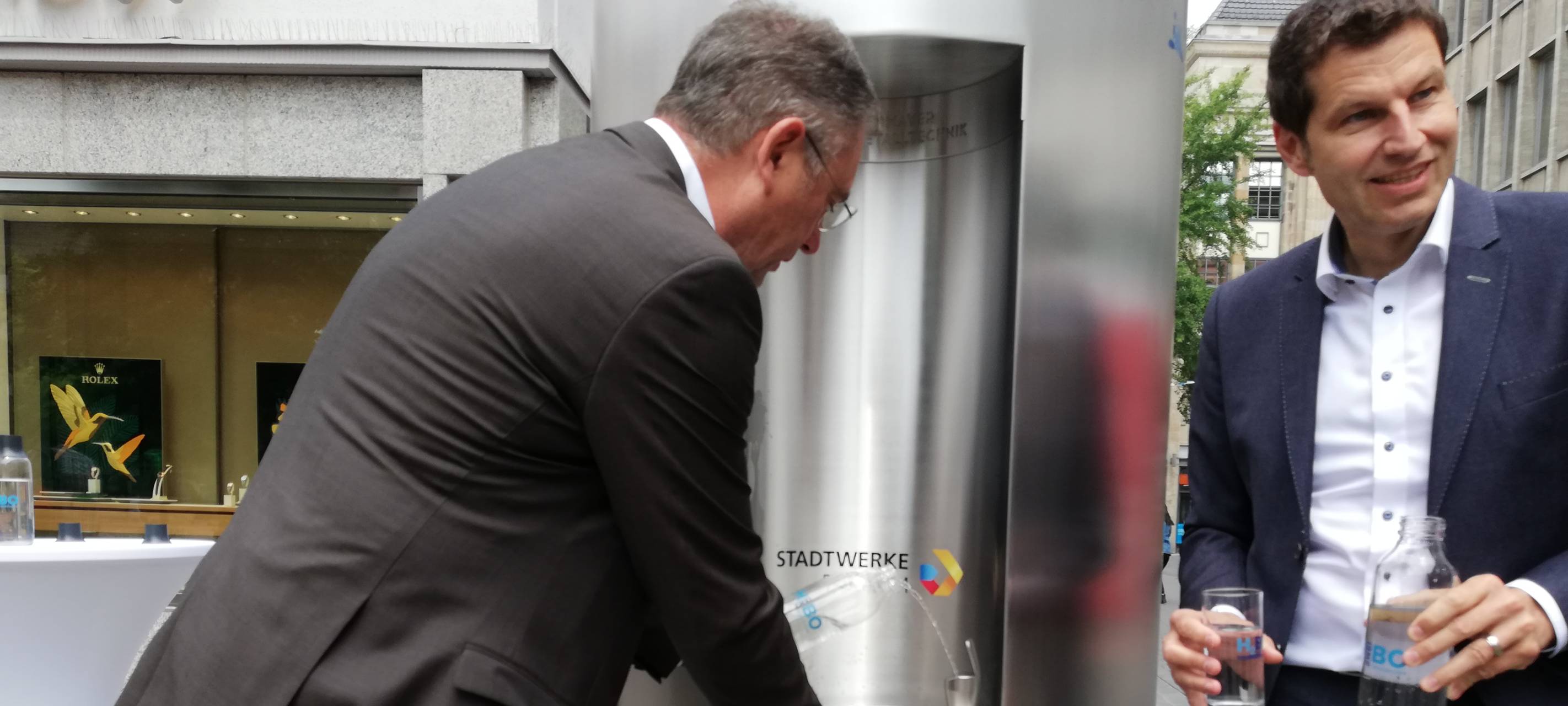 Neue Trinkbrunnen für Bochum